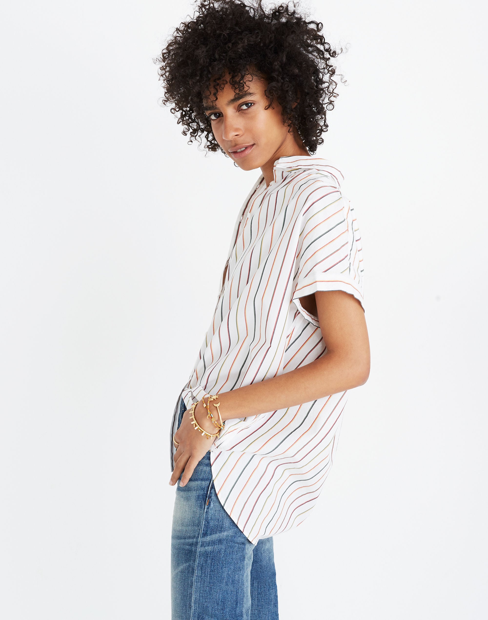 Central Shirt in Sadie Stripe | Madewell