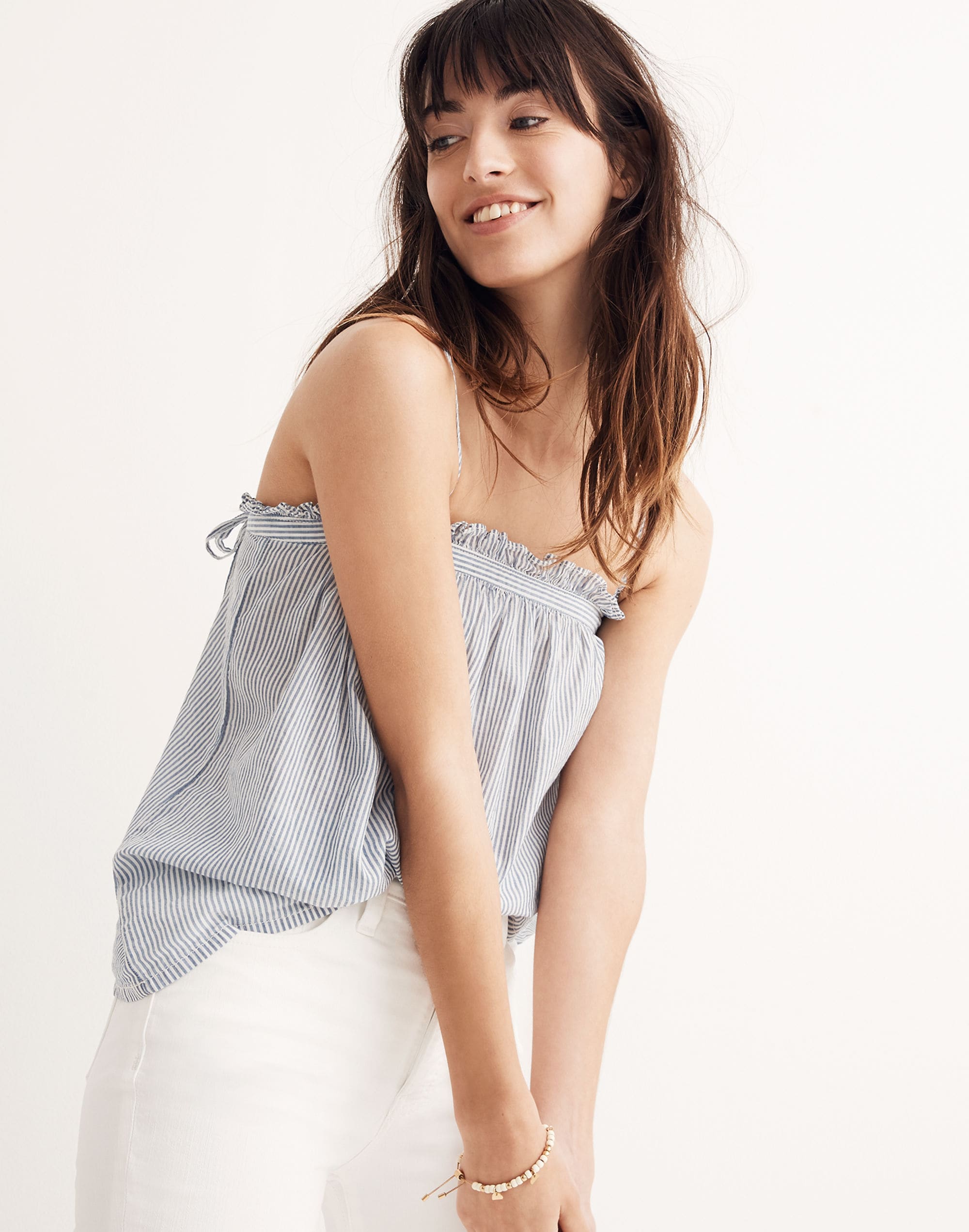 Striped Tie-Strap Cami | Madewell