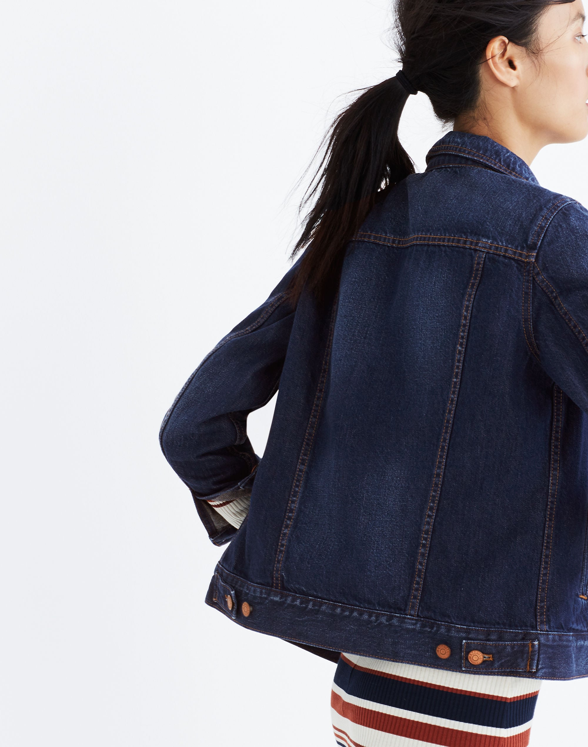 The Jean Jacket in Briarwood Wash | Madewell