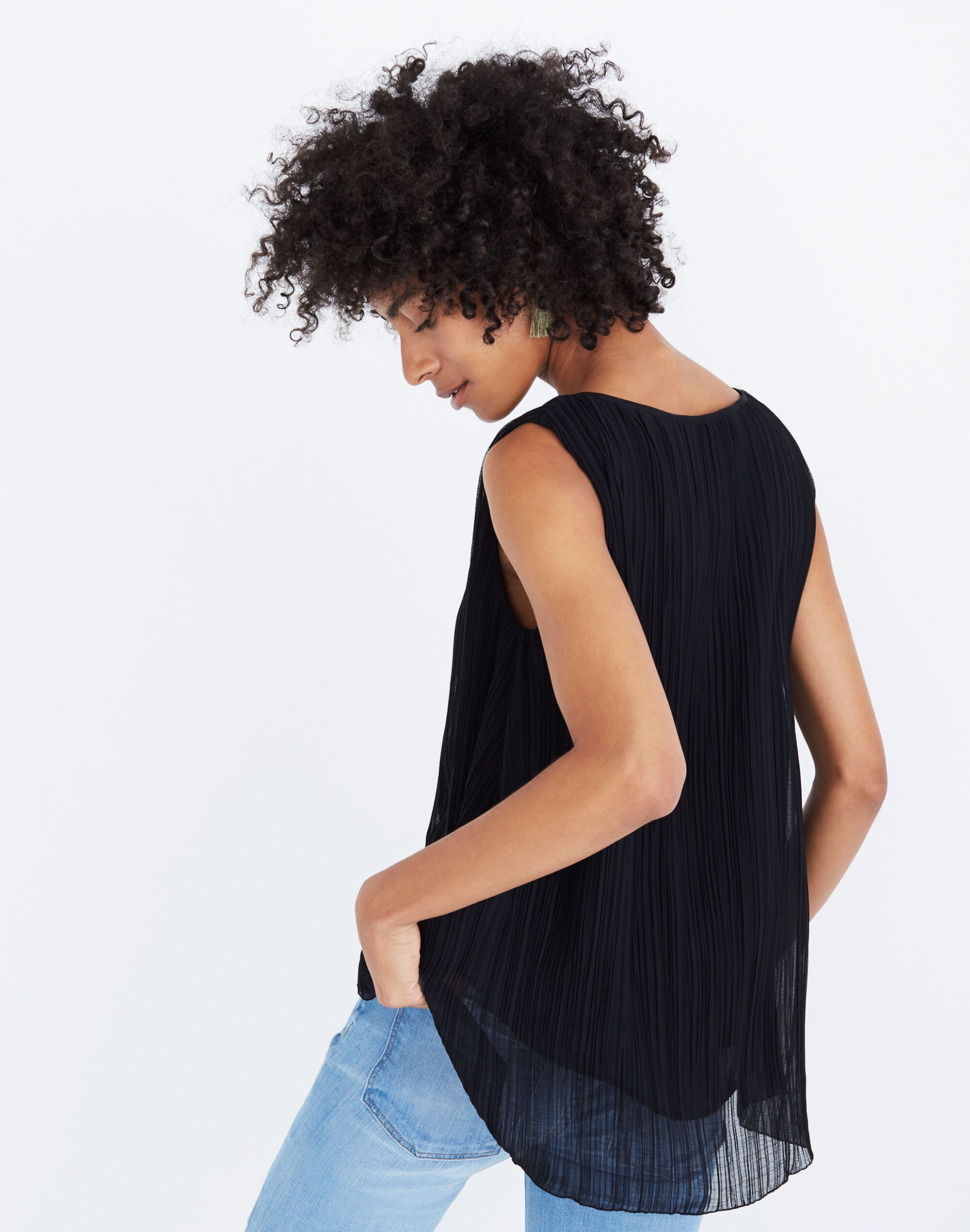 Pleated Tank Top | Madewell