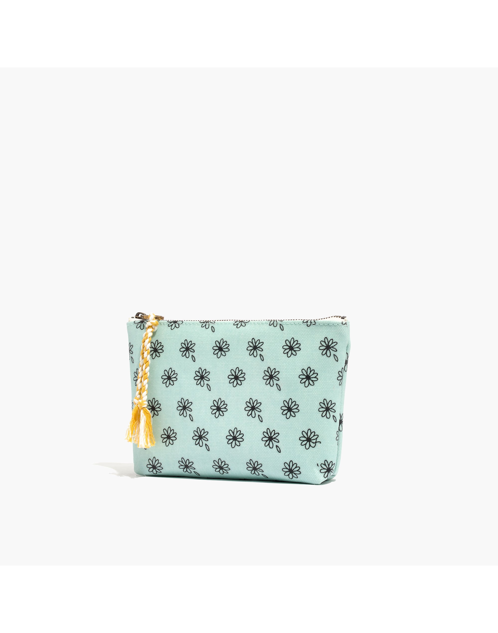 Mini Pom-Pom Zip Pouch | Madewell