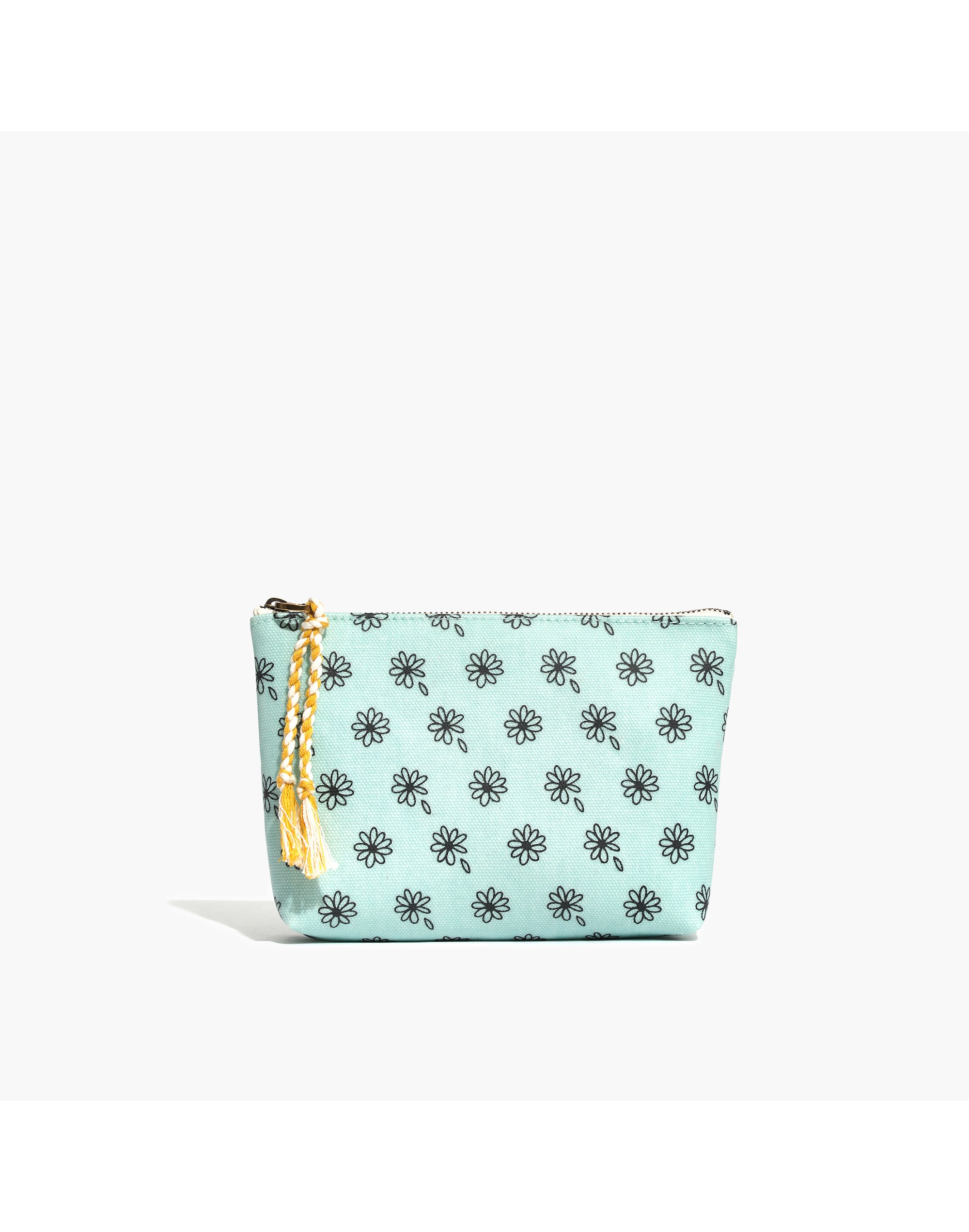 Mini Pom-Pom Zip Pouch | Madewell