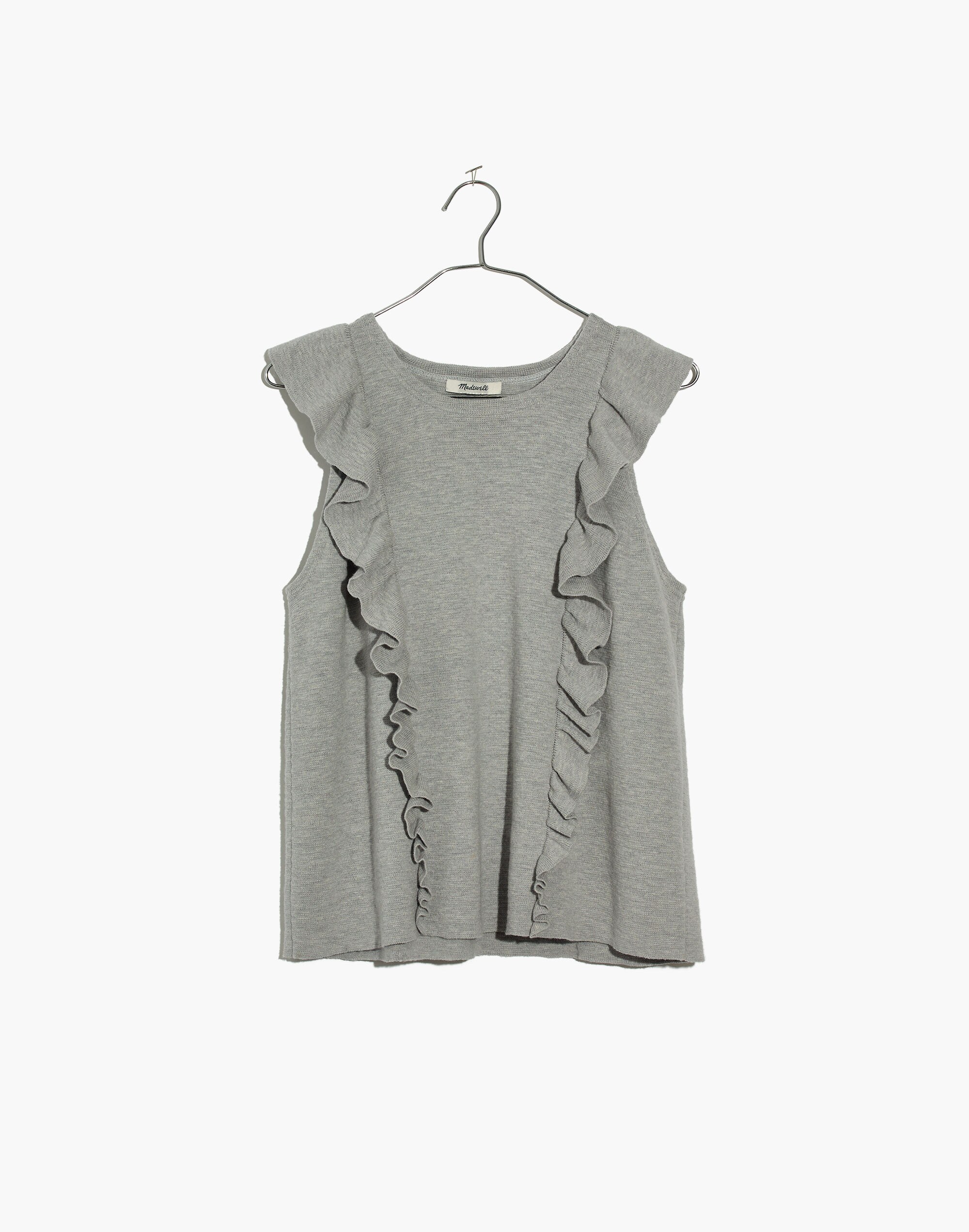 Ruffled Sweater Tank | Madewell