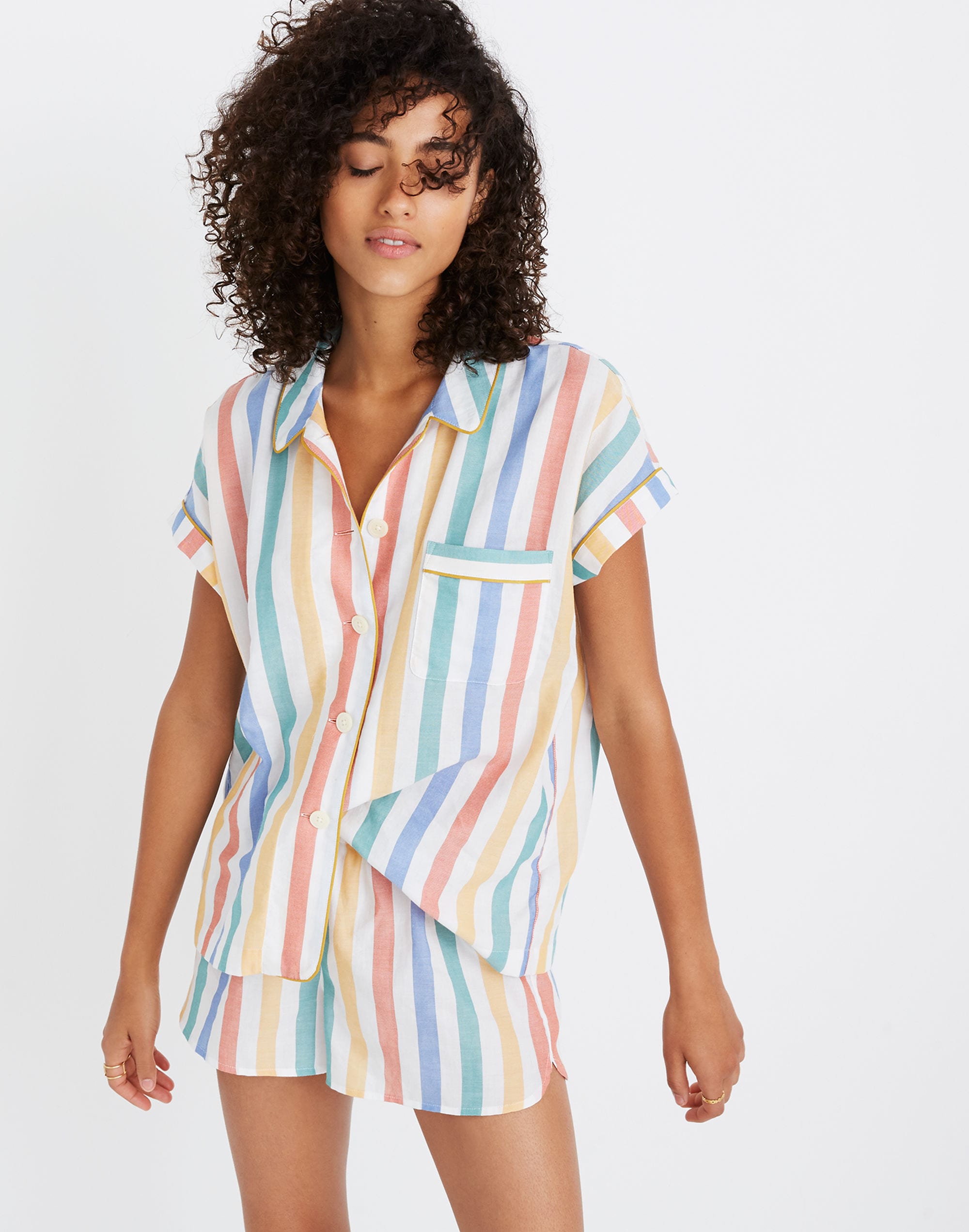 Bedtime Pajama Short Stripe | Madewell