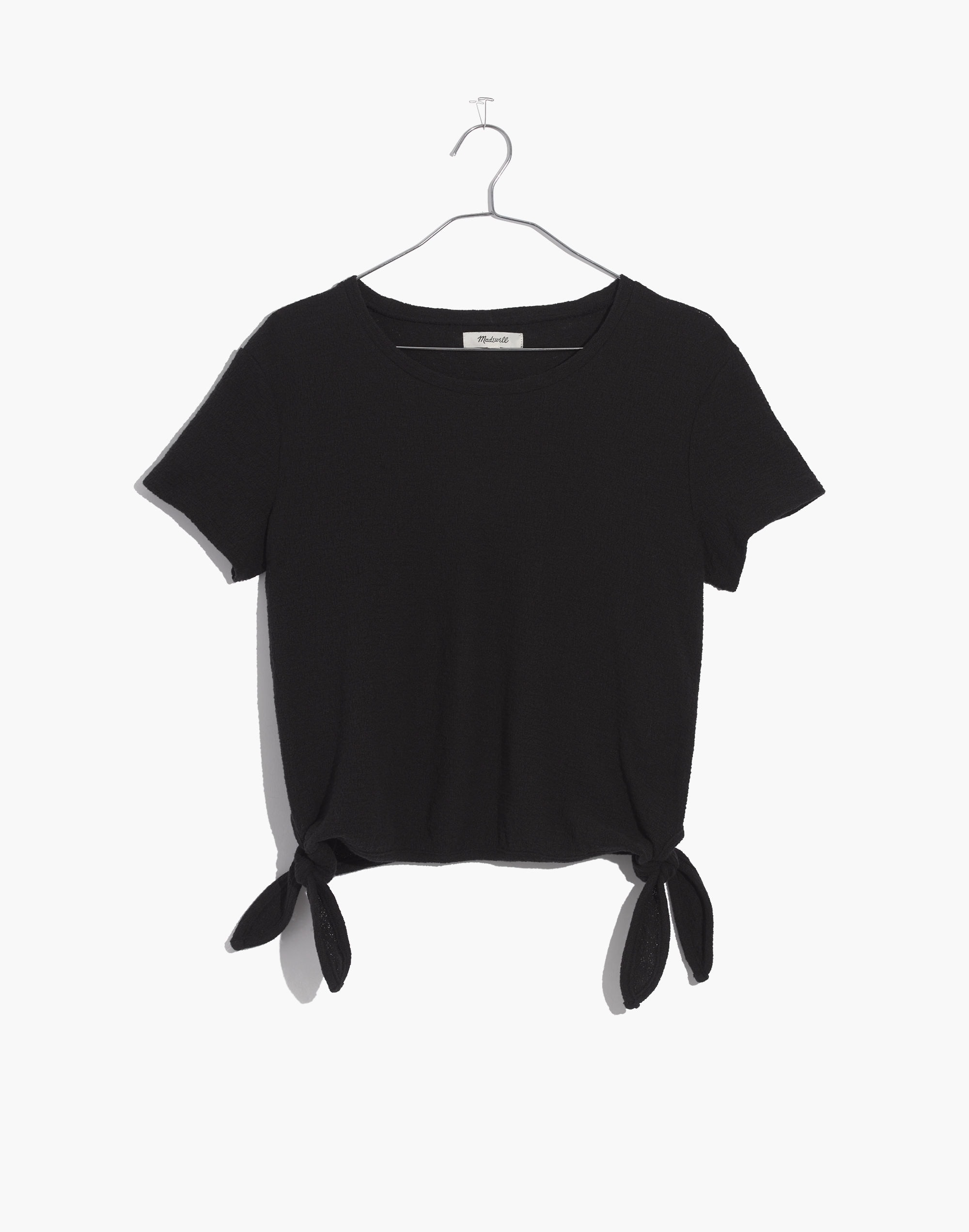 Texture & Thread Modern Side-Tie Top | Madewell