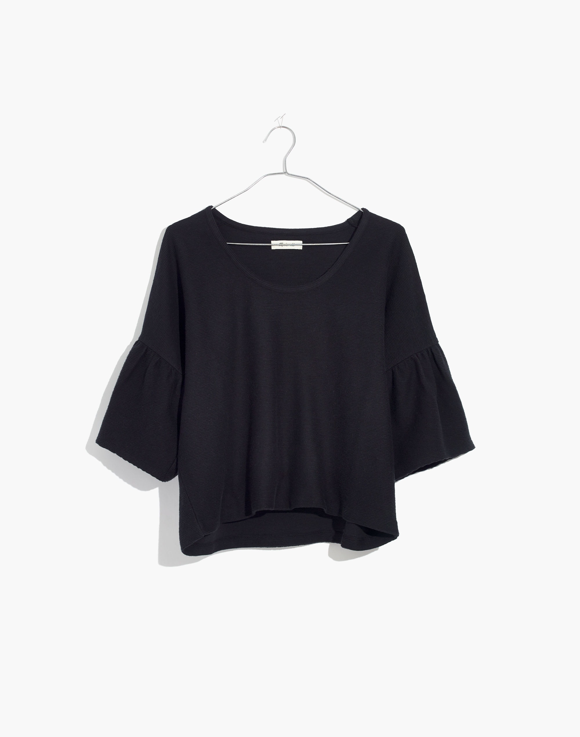 Texture & Thread Gathered-Sleeve Top | Madewell