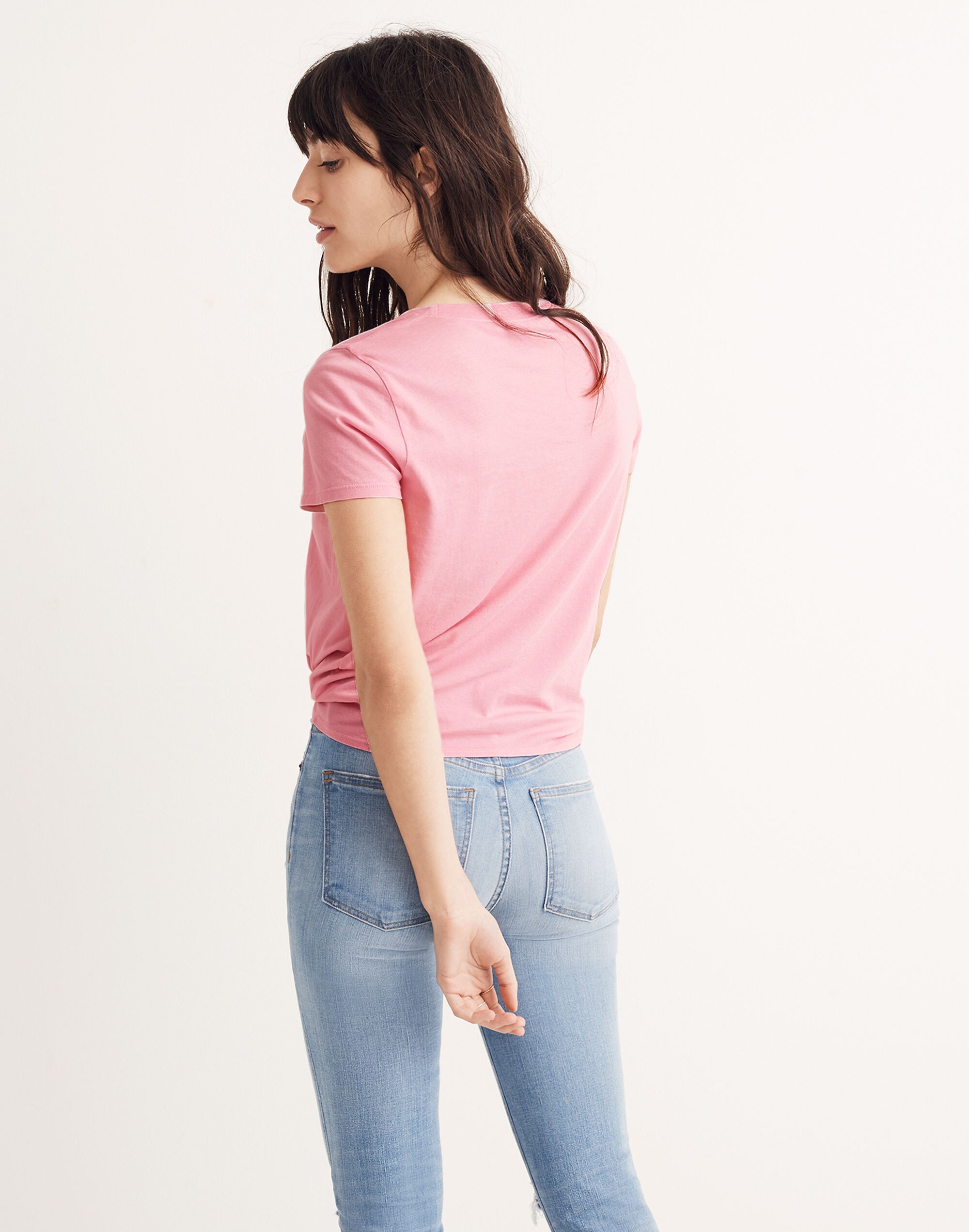 Knot-Front Tee | Madewell