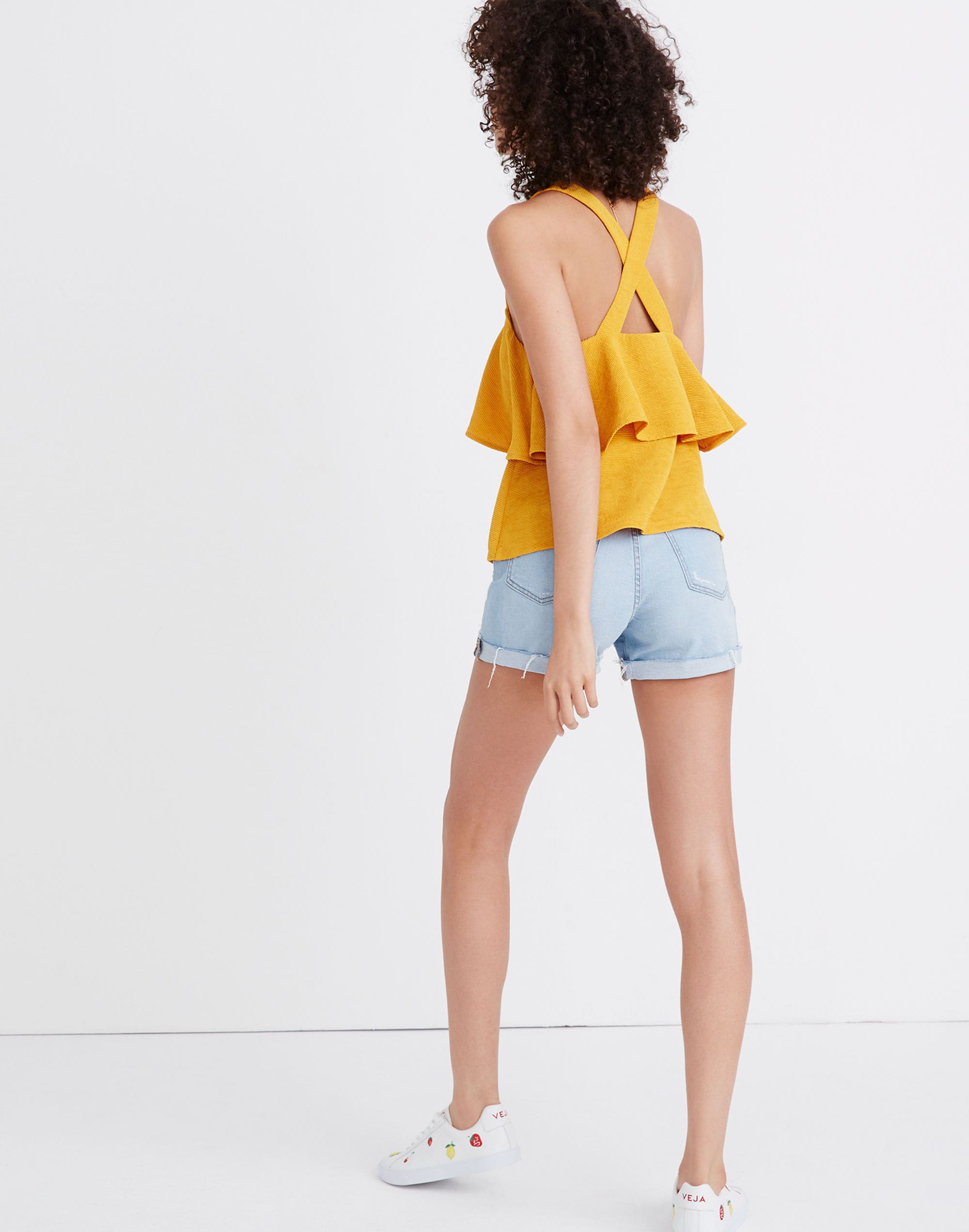 Texture & Thread Tiered Tank Top | Madewell