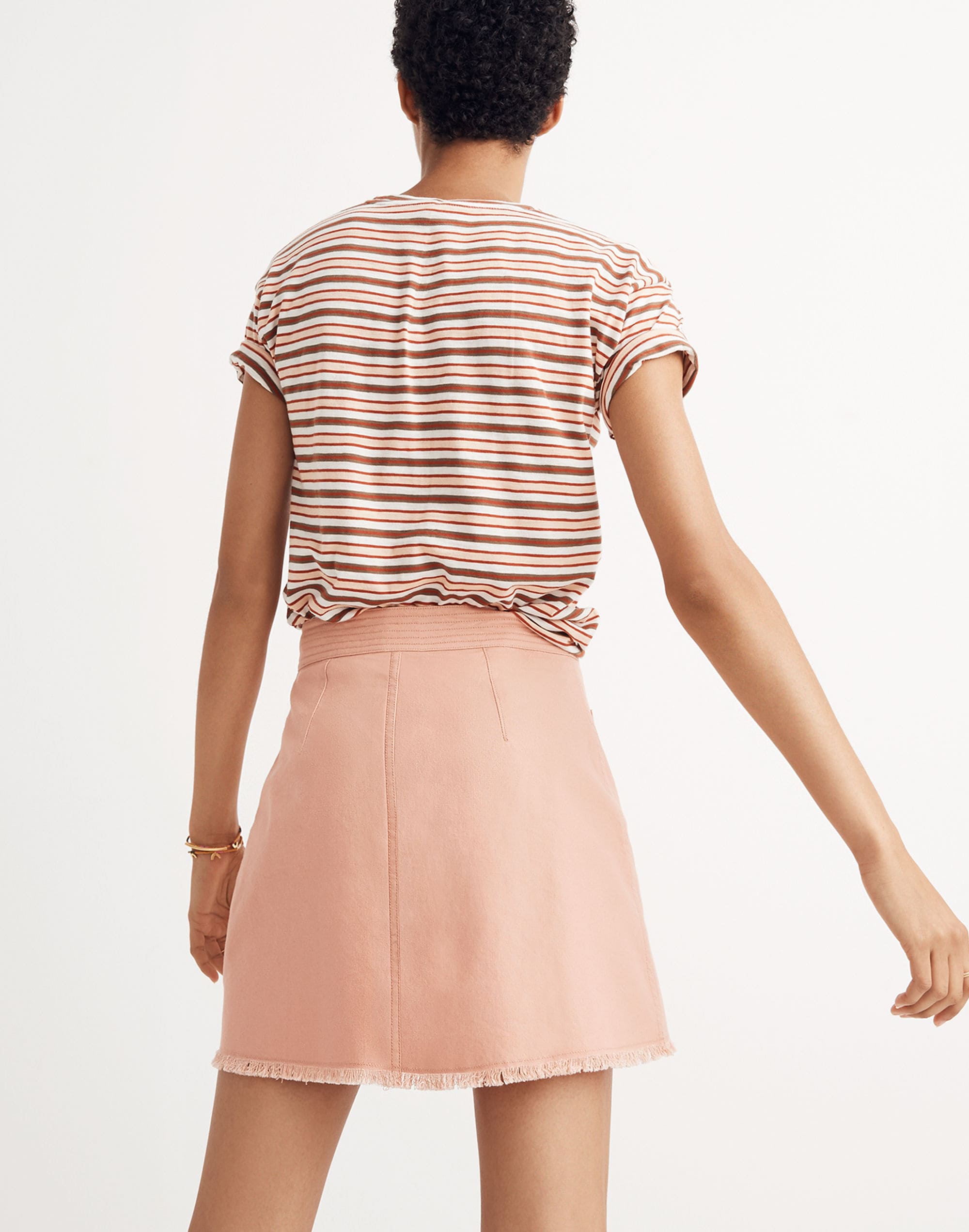 A-Line Zip Skirt | Madewell