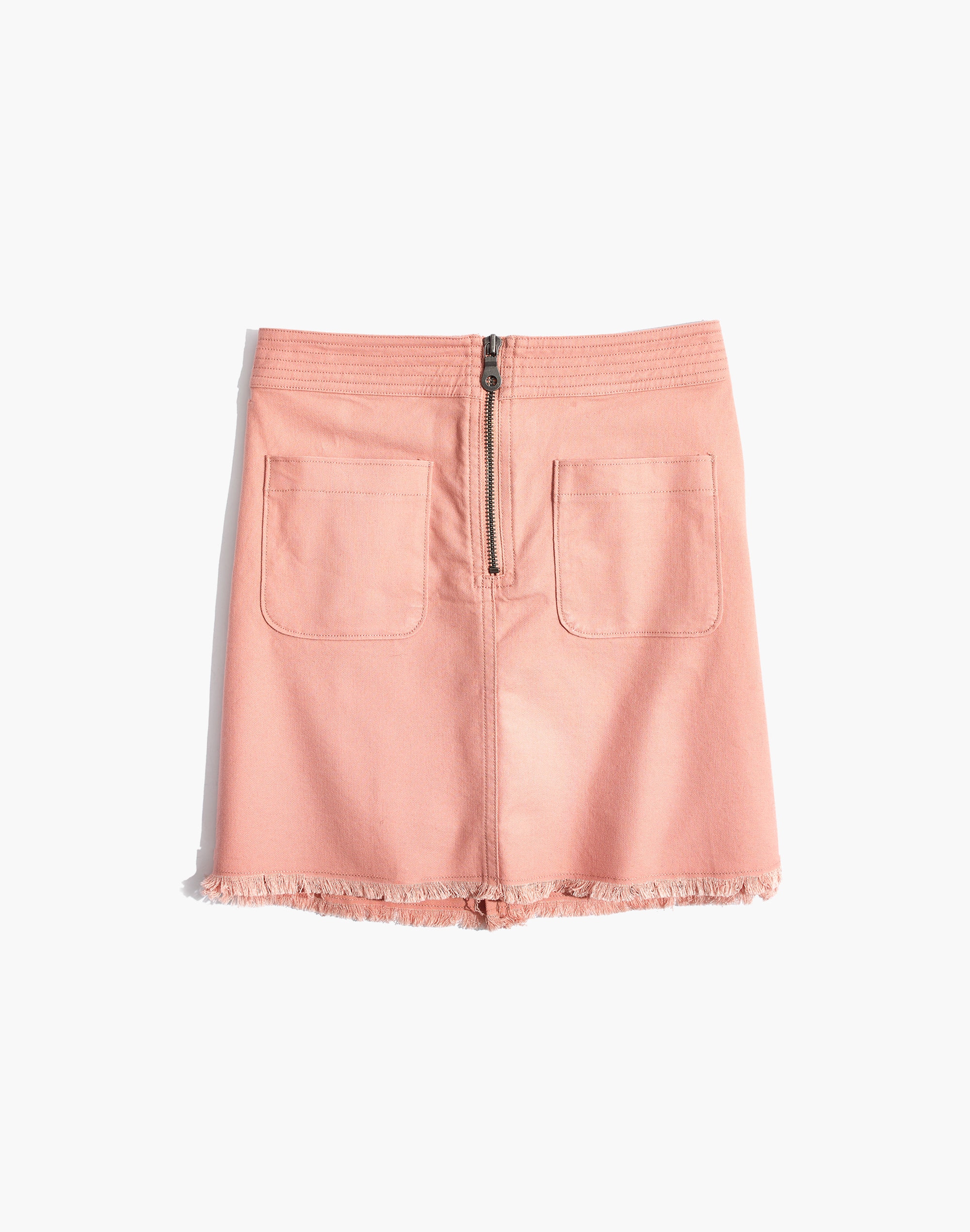 A-Line Zip Skirt | Madewell