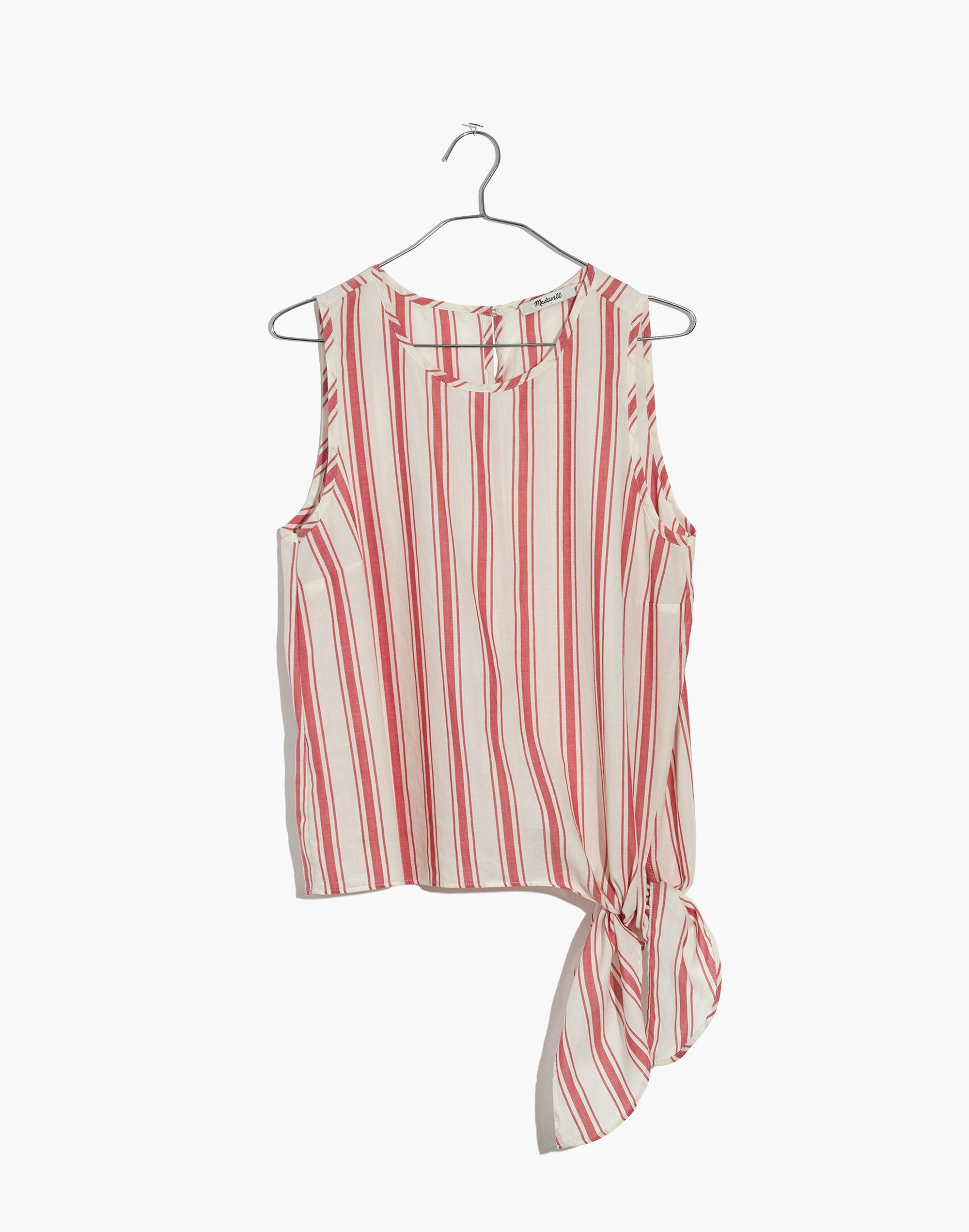 Side-Tie Tank Marcia Stripe | Madewell