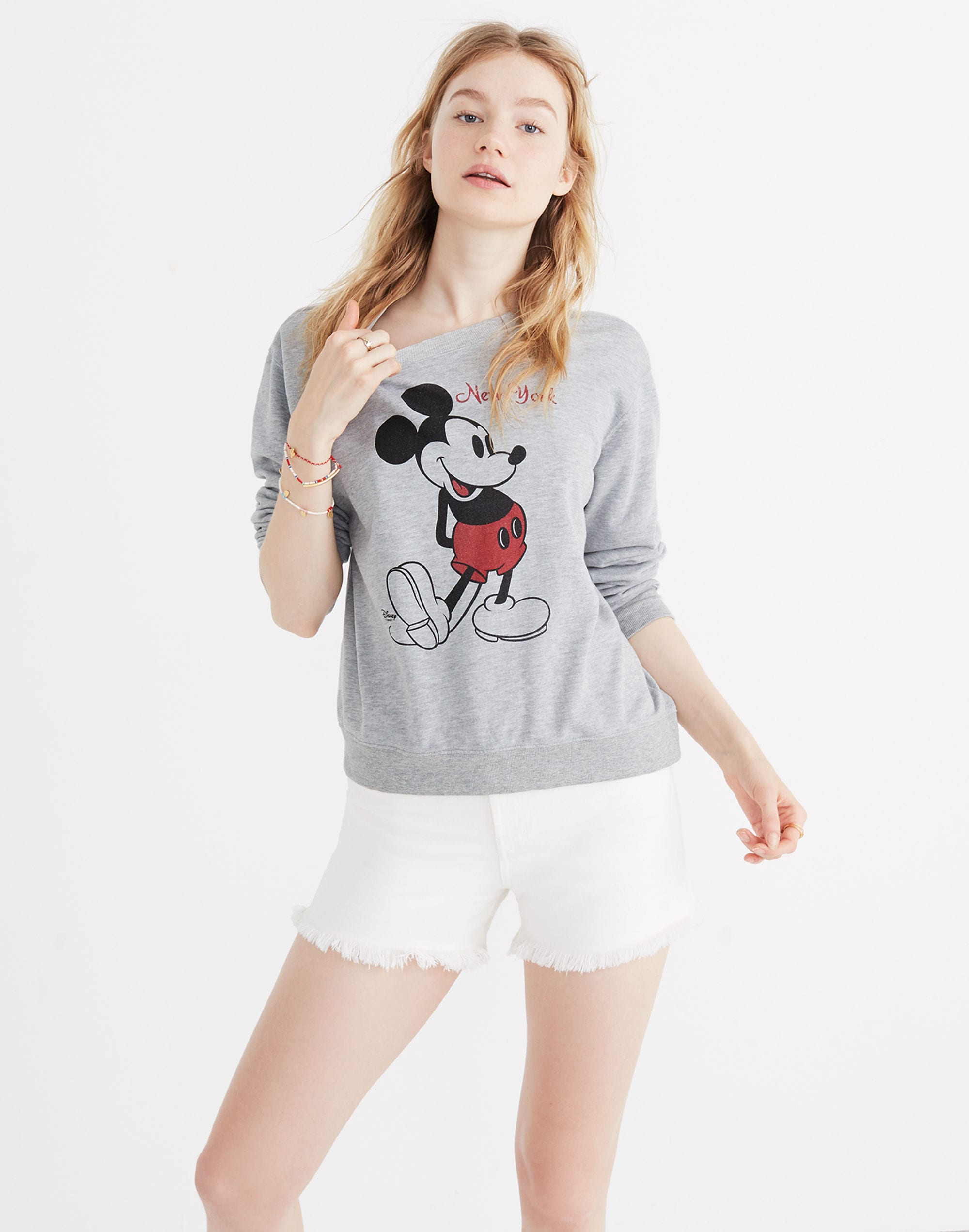 Madewell x Mickey Mouse New York Sweatshirt |