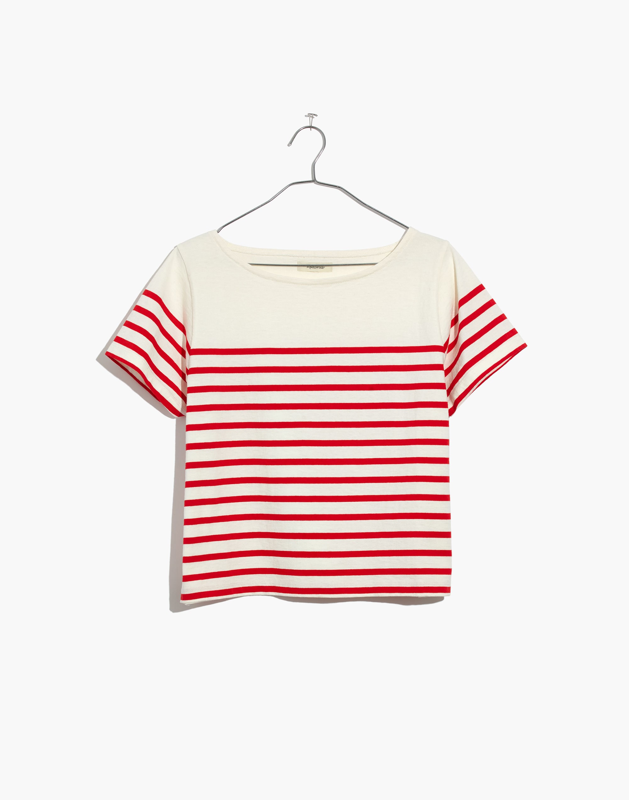 Setlist Boxy Top Lynnhurst Stripe | Madewell