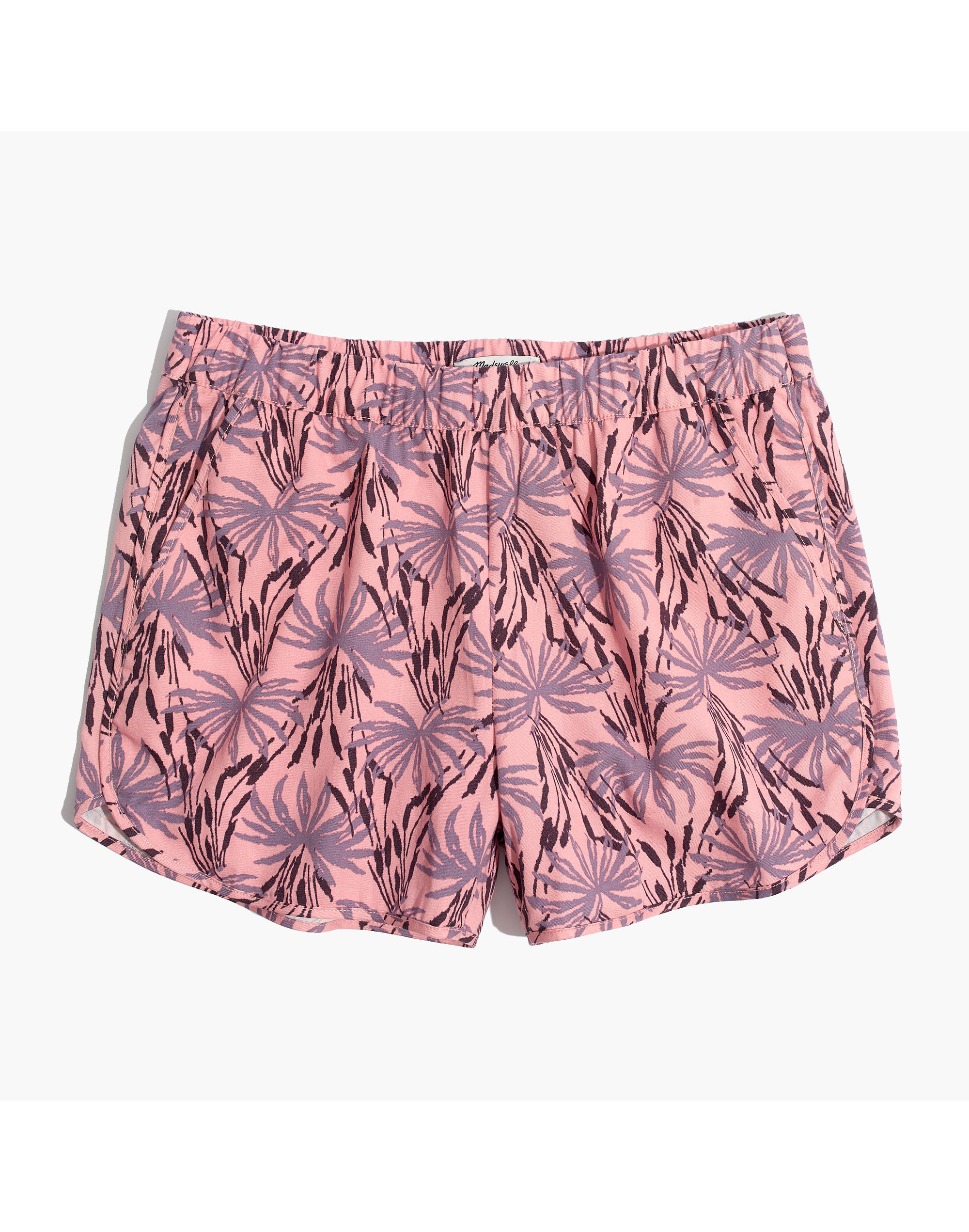 Pull-On Shorts Oasis Palms | Madewell