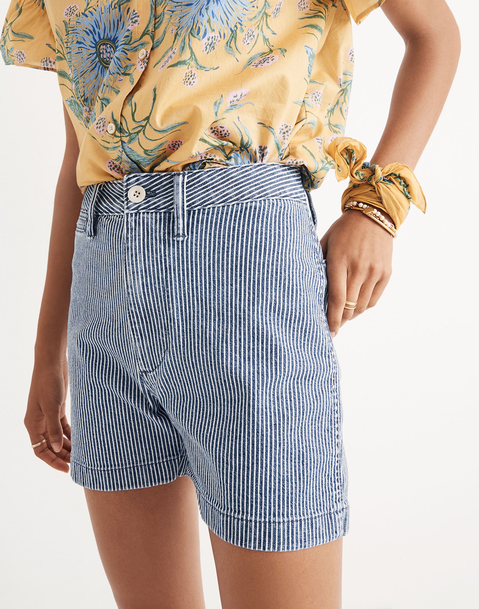 Emmett Shorts Piper Stripe | Madewell