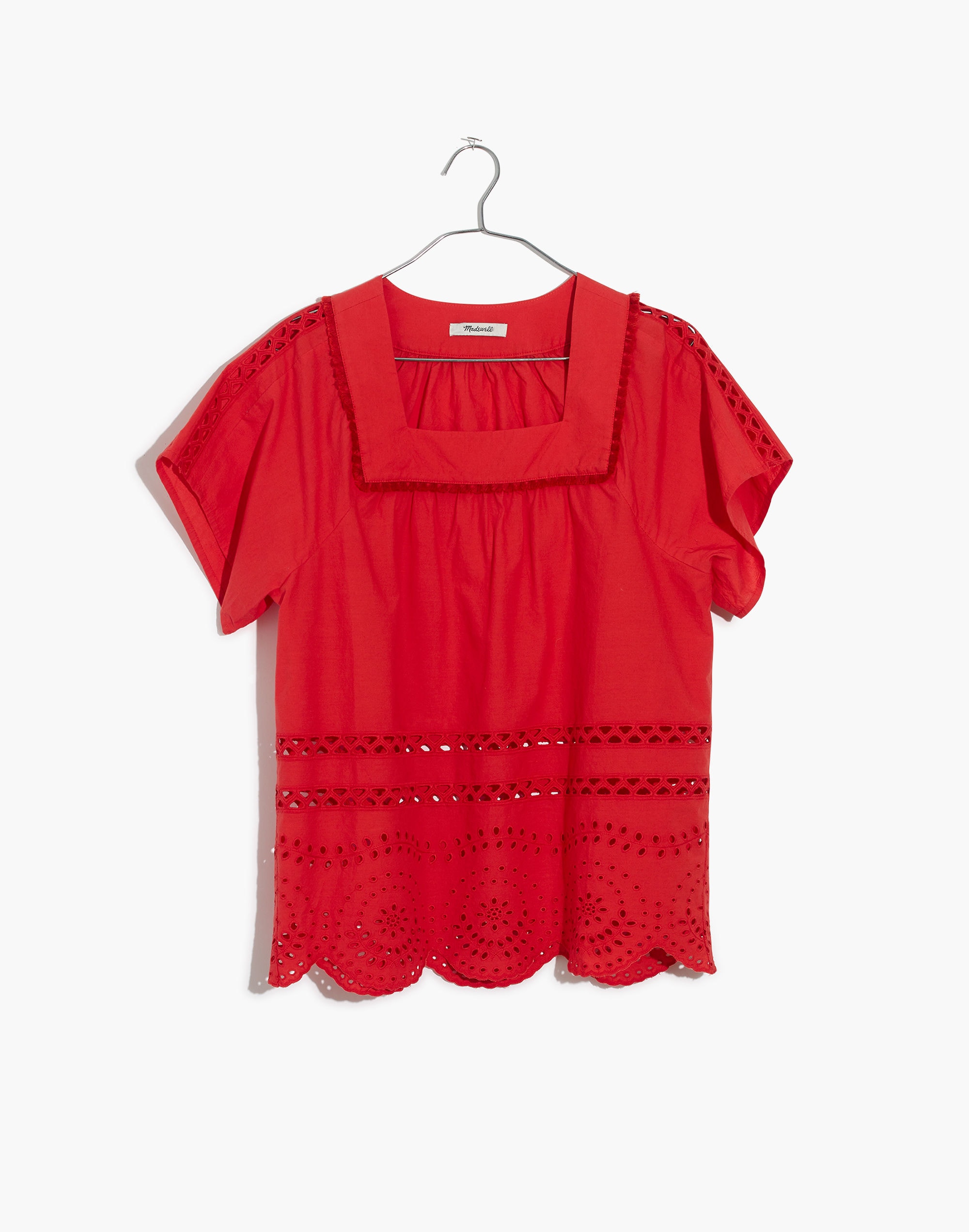 Eyelet Angelica Top | Madewell