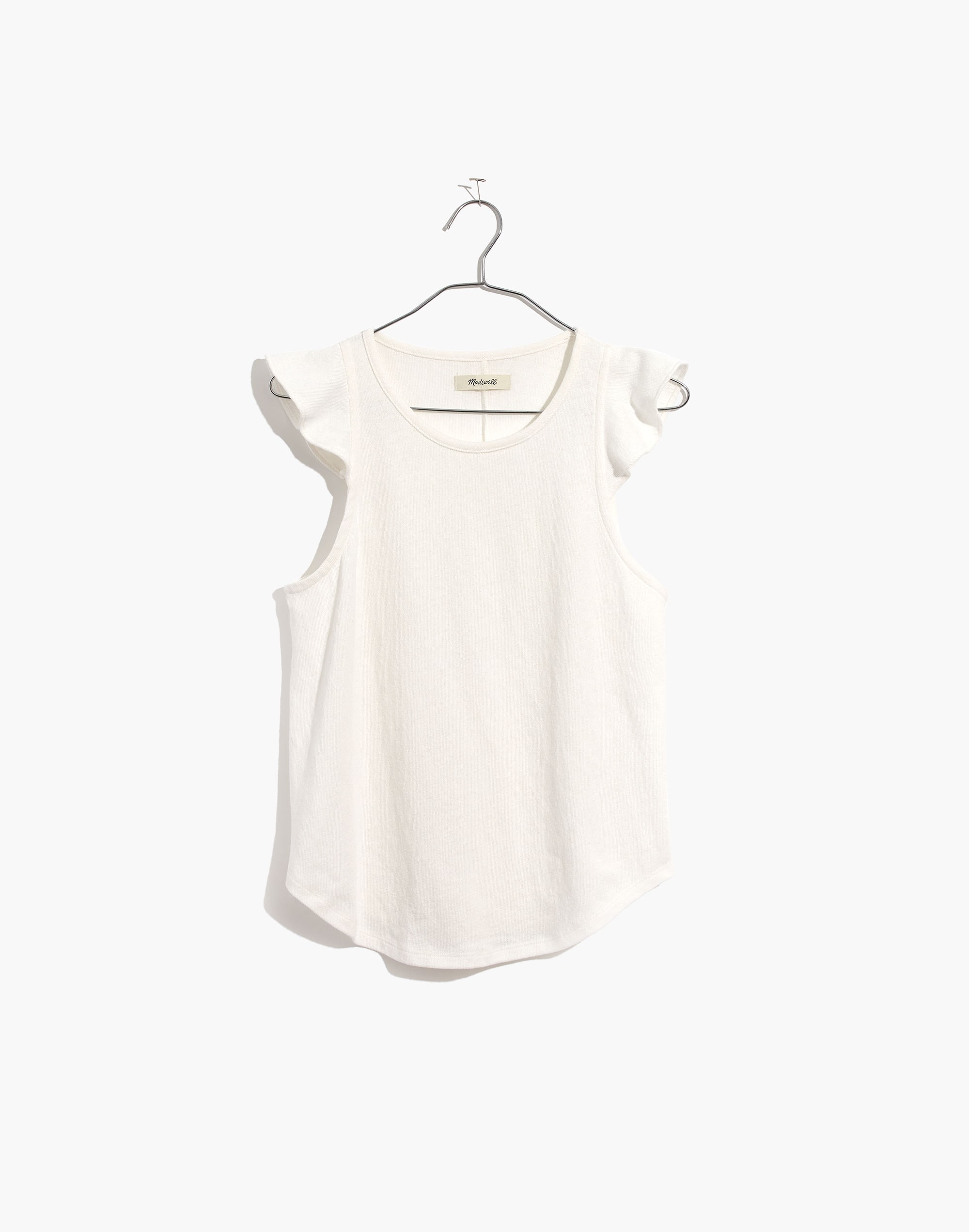 Ruffle-Sleeve Tank Top | Madewell