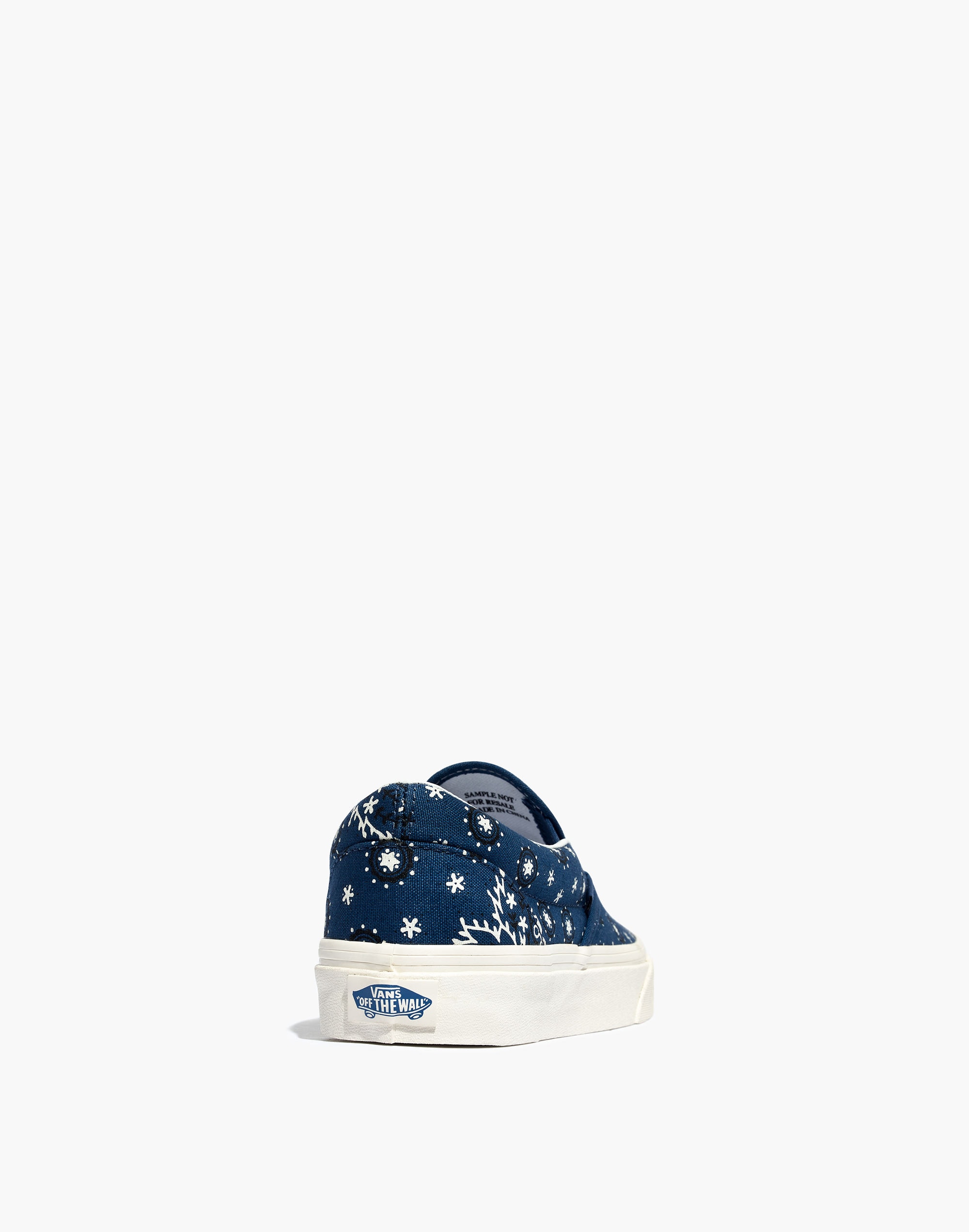 Madewell x vans 2025 unisex slip on sneakers