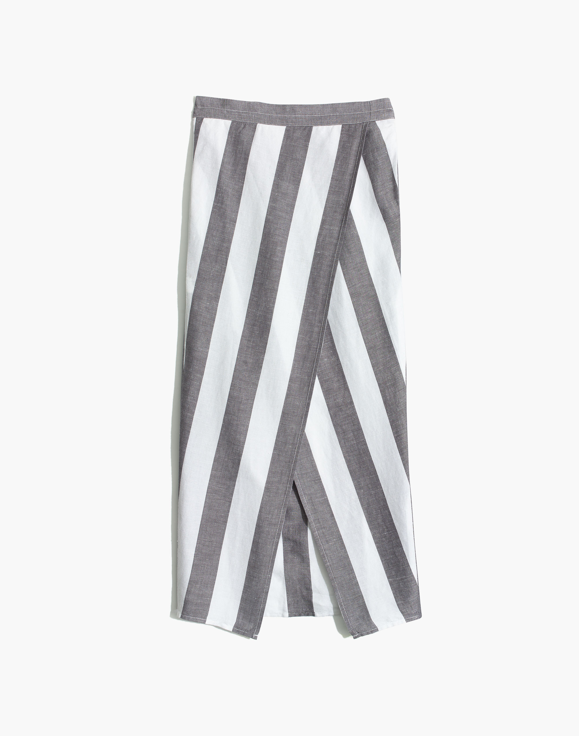 Striped Overlay Skirt | Madewell