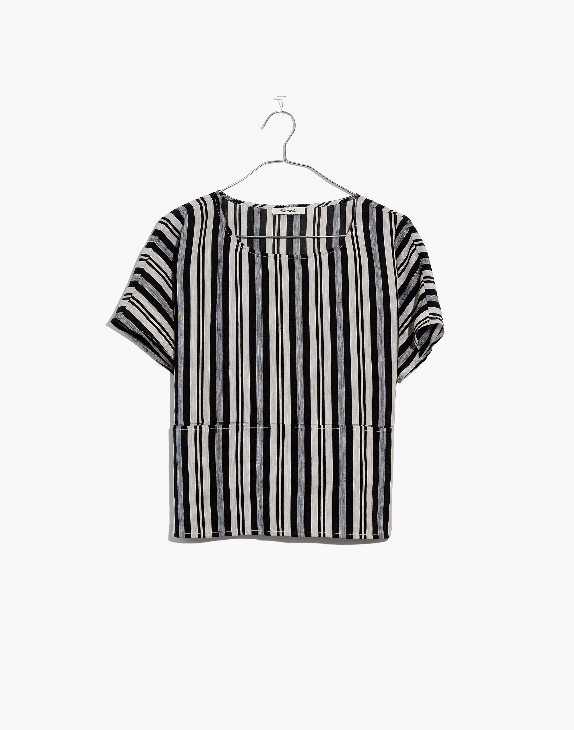 Boxy Top Evelyn Stripe | Madewell