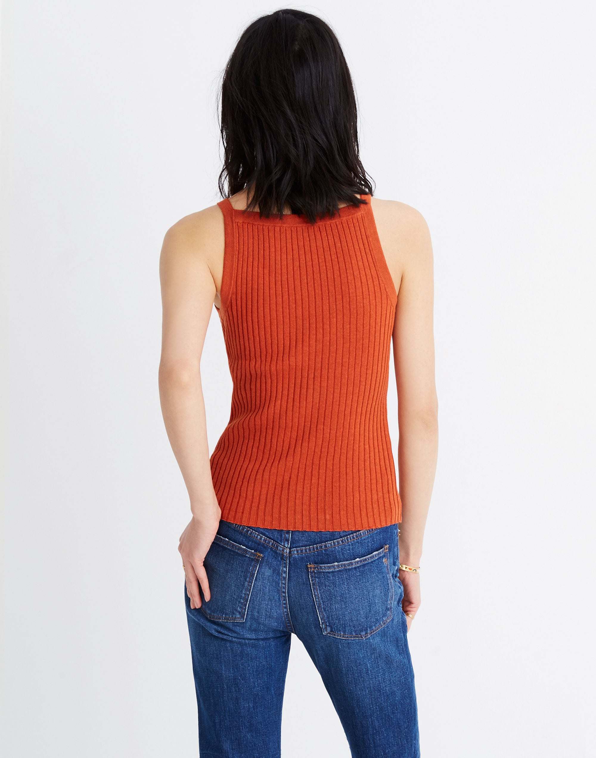 Apron Sweater Tank | Madewell