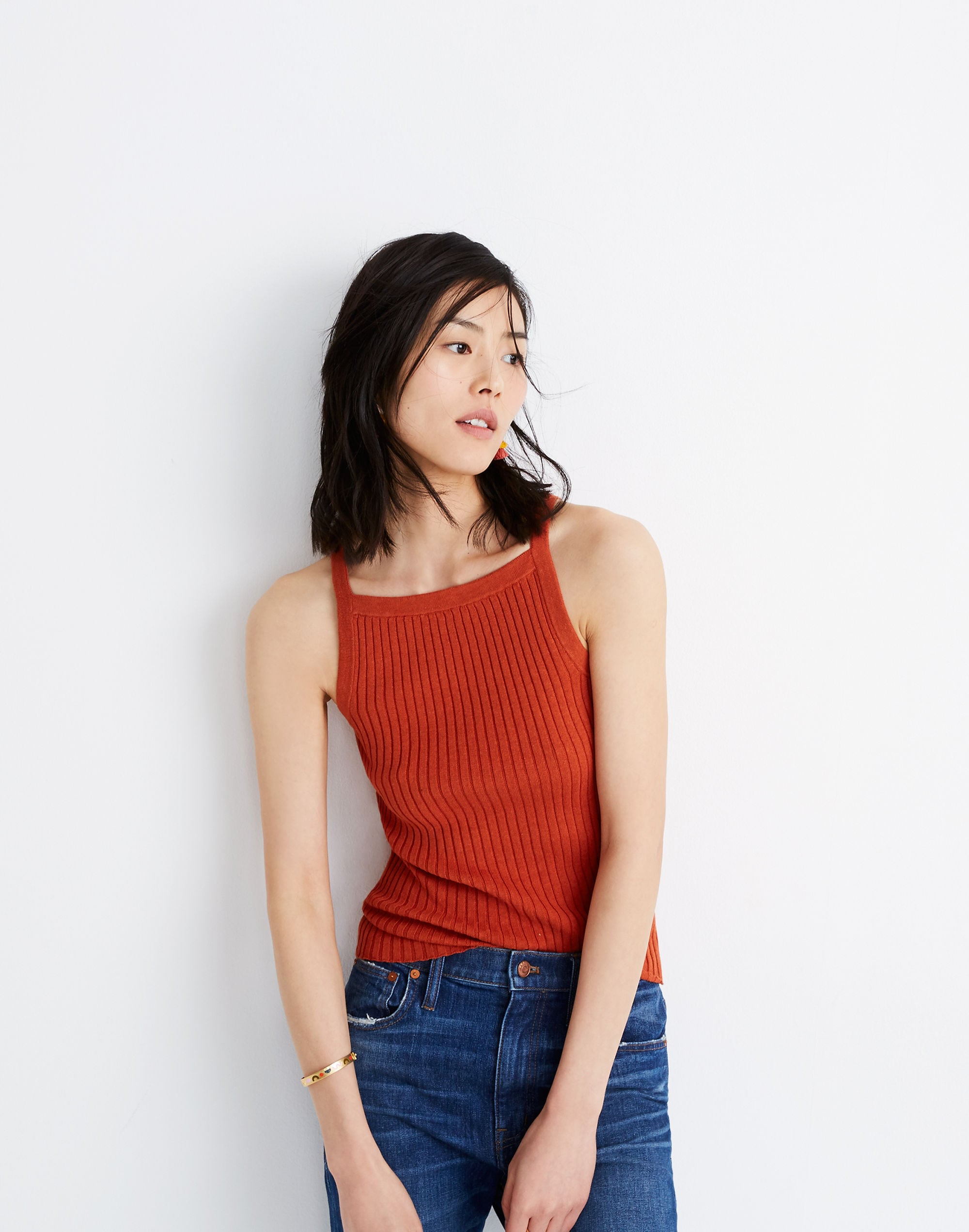 Apron Sweater Tank | Madewell