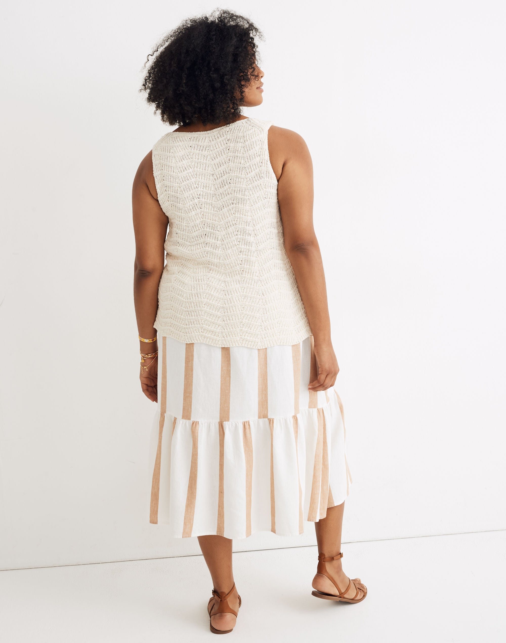 Crocheted Sweater Tank | Madewell