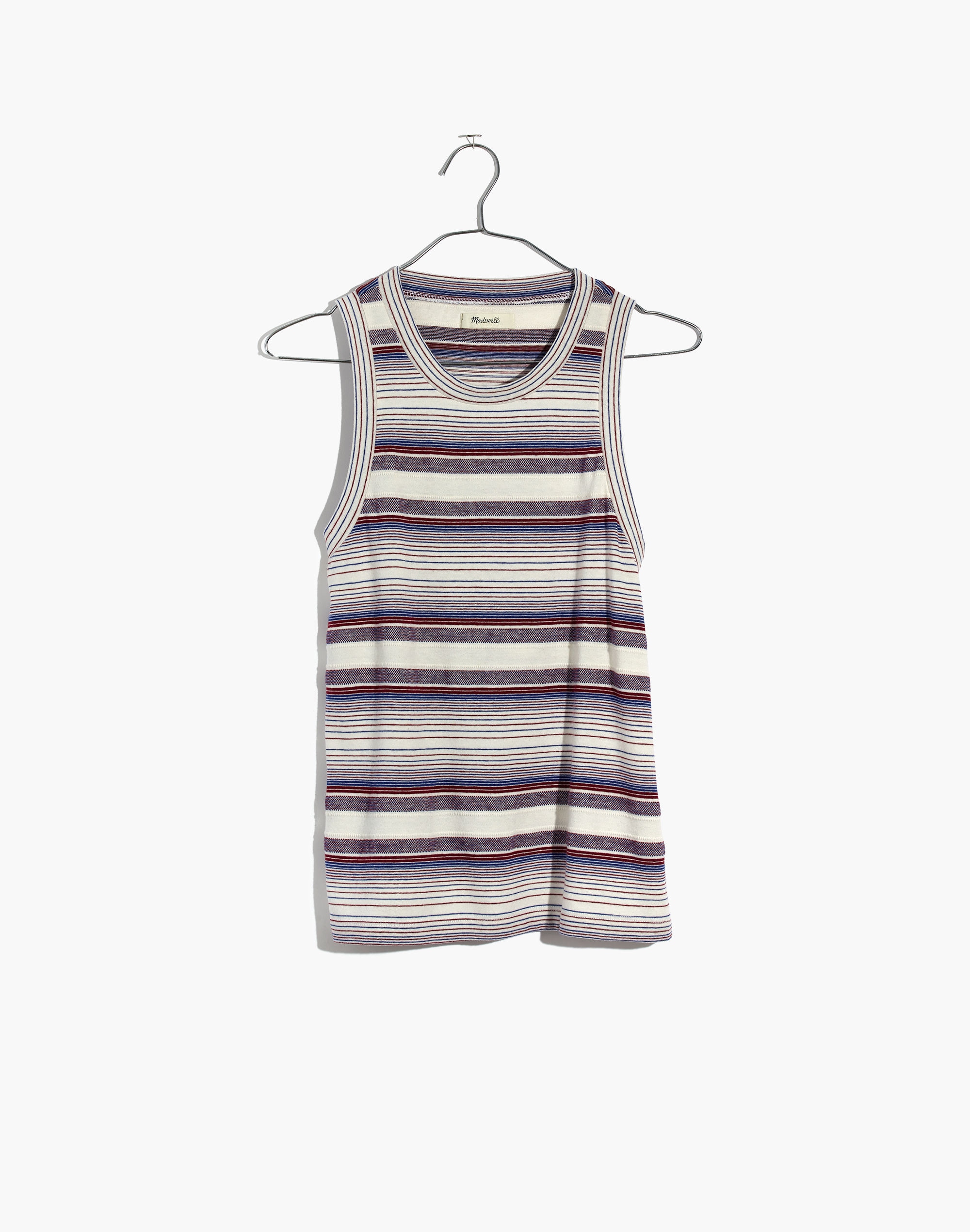 Carita Stripe Tank Top | Madewell