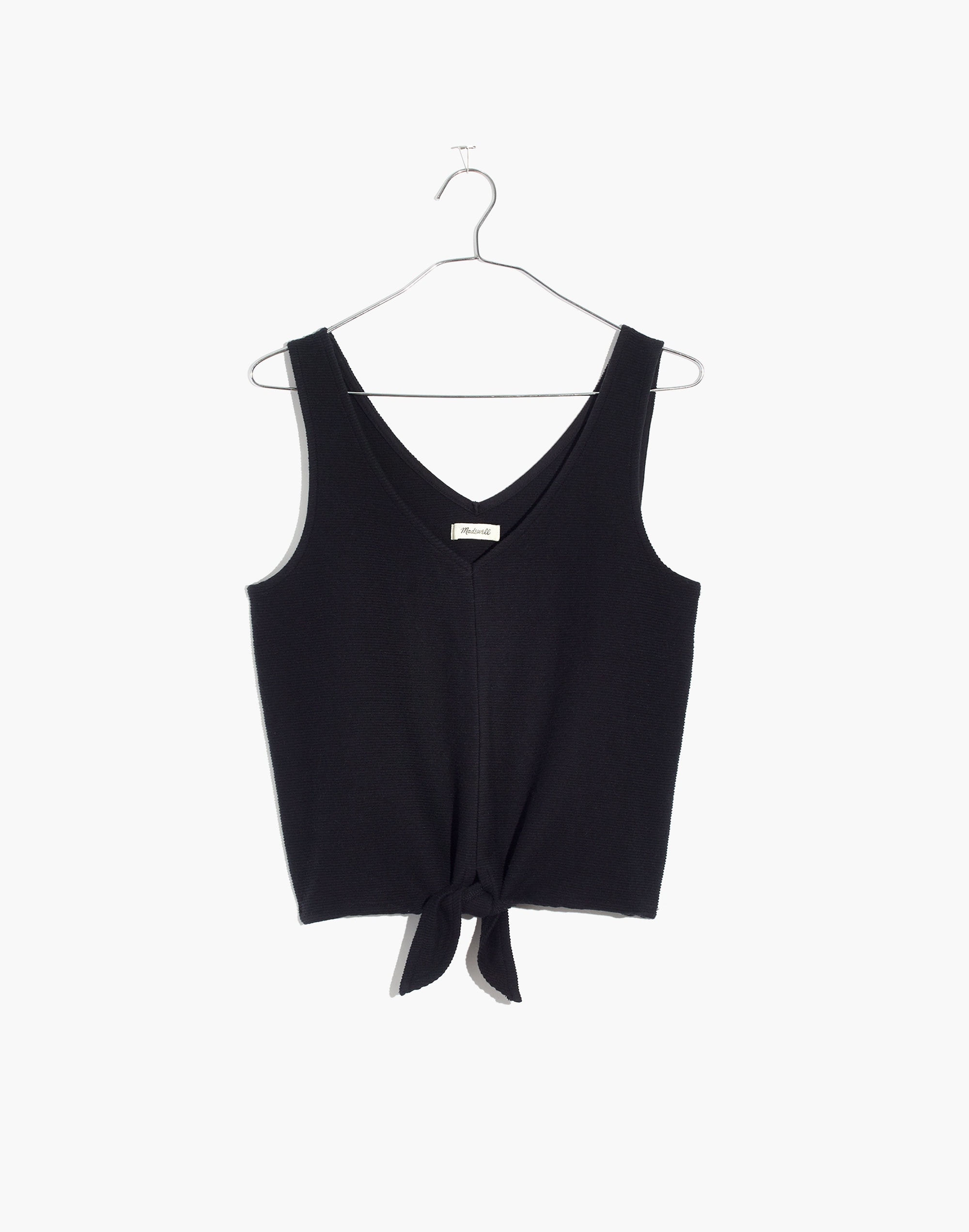 Texture & Thread Tie-Front Tank Top | Madewell