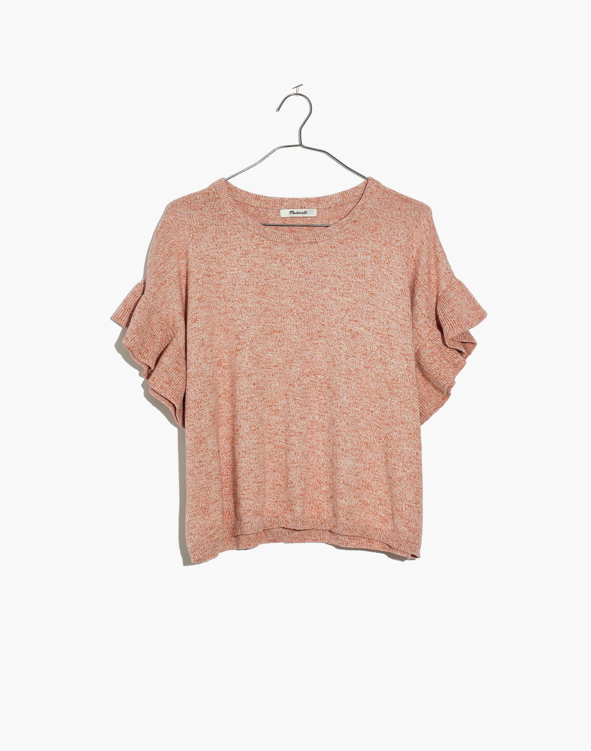 Ruffle-Sleeve Sweater Tee | Madewell