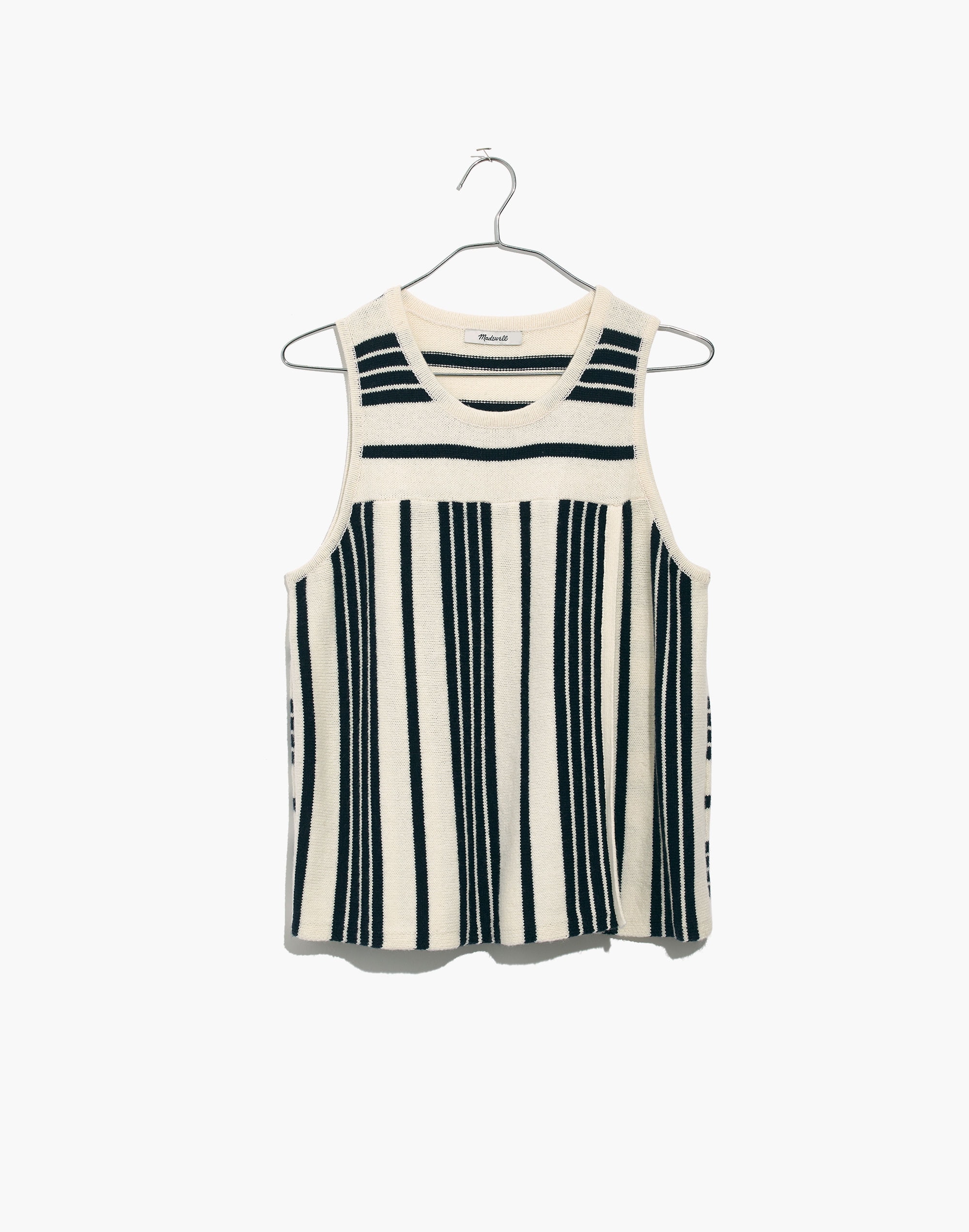 Stripe-Play Sweater Tank | Madewell