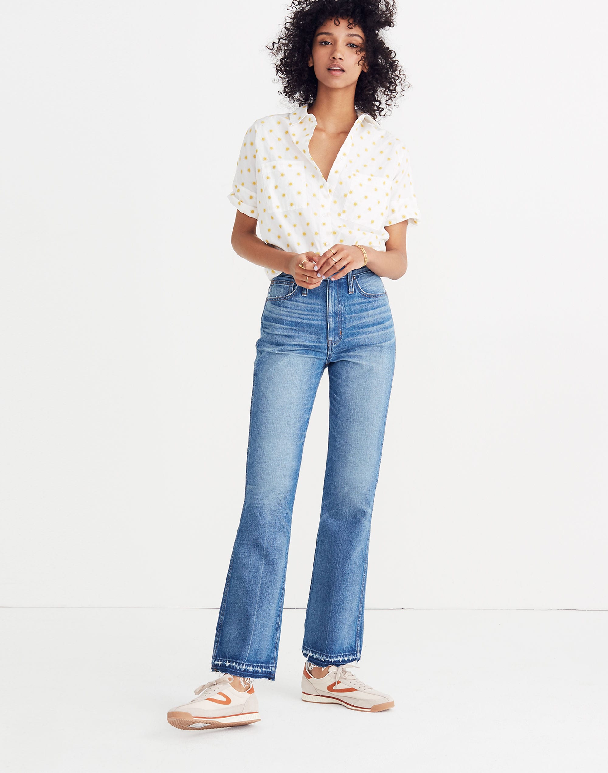 Tall Rigid Flare Jeans: Drop-Hem Edition | Madewell