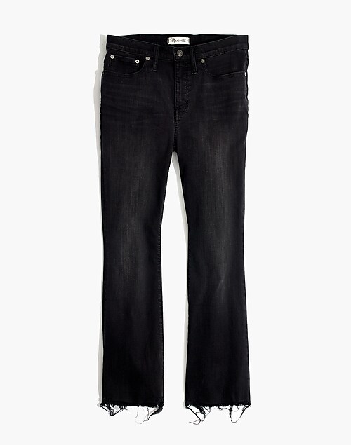 Aiden Baggy Back Logo Faded Black Jeans
