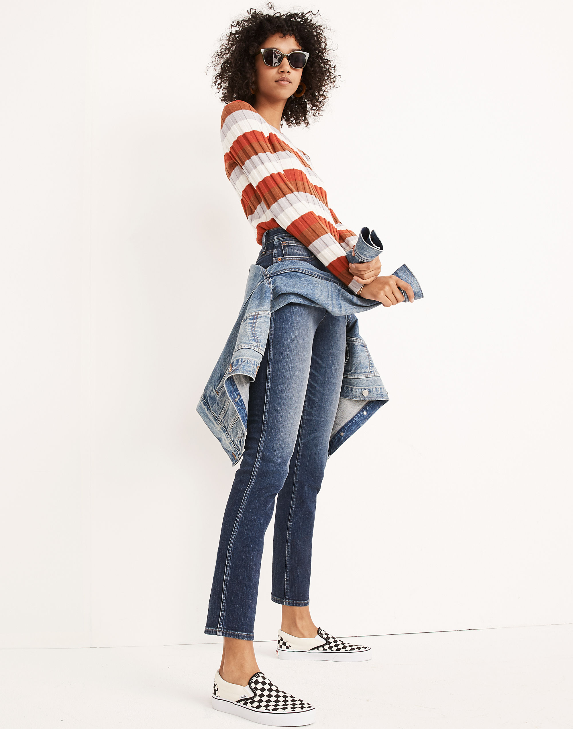 Slim Straight Jeans Hammond Wash | Madewell