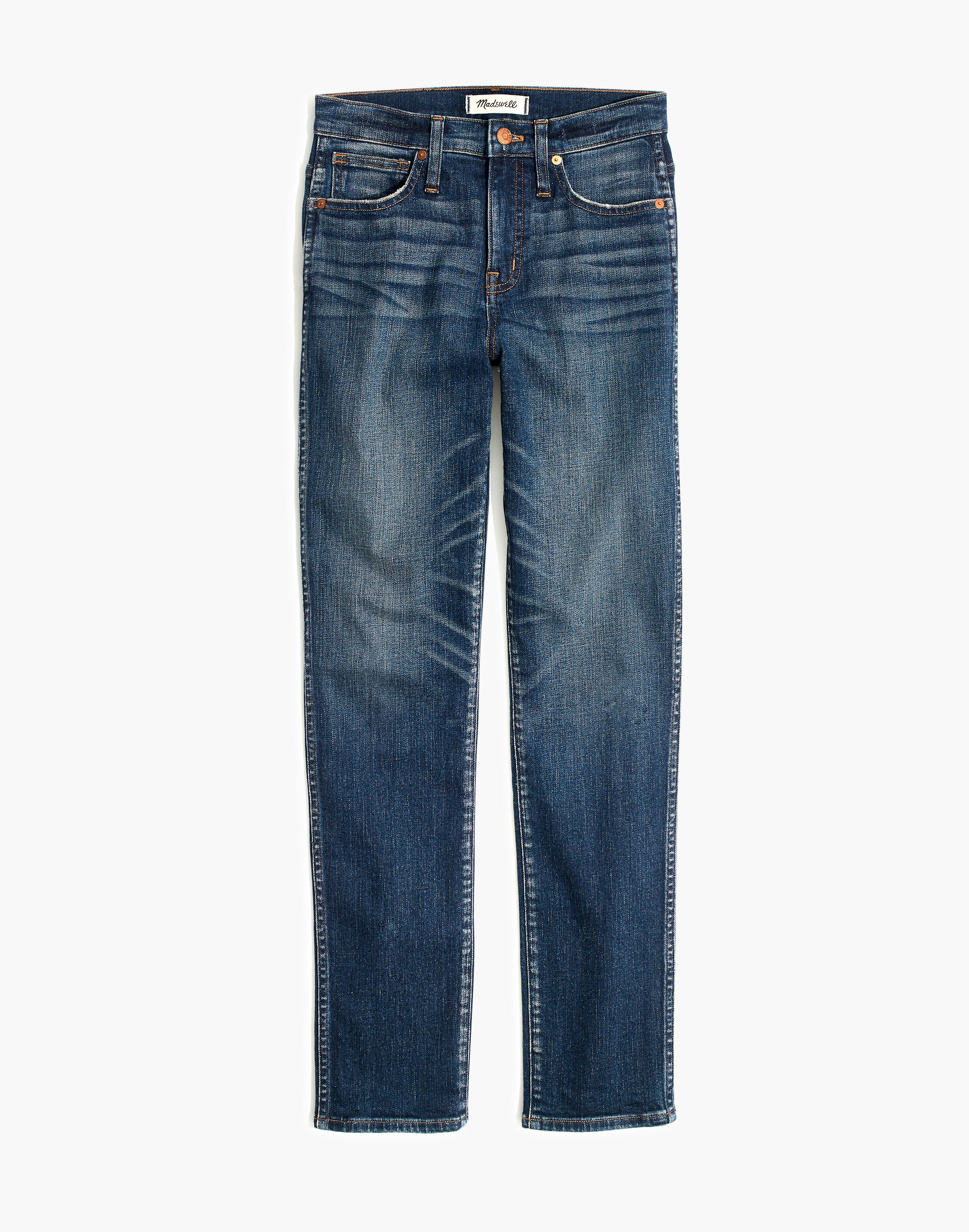 Slim Straight Jeans Hammond Wash | Madewell