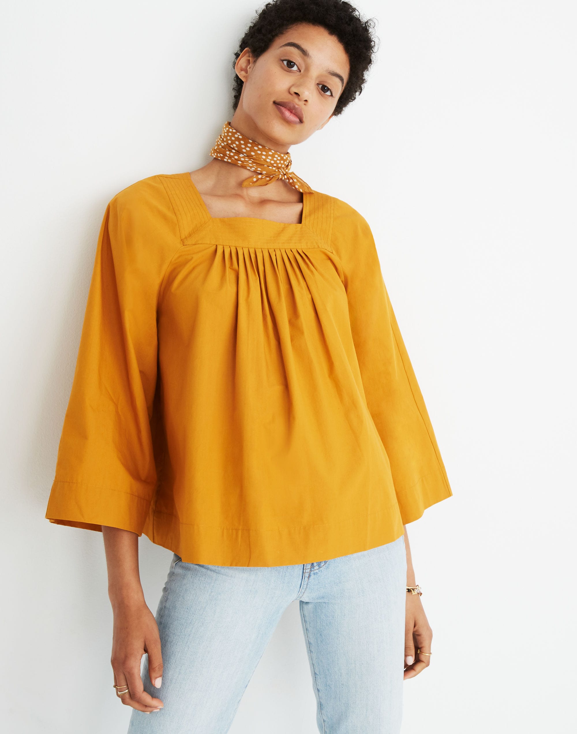 Square-Neck Top | Madewell