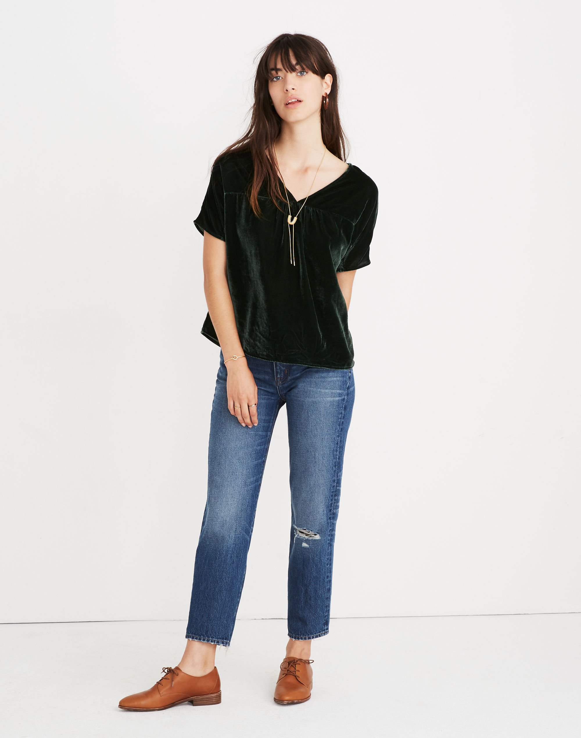 Velvet Rhyme Top | Madewell