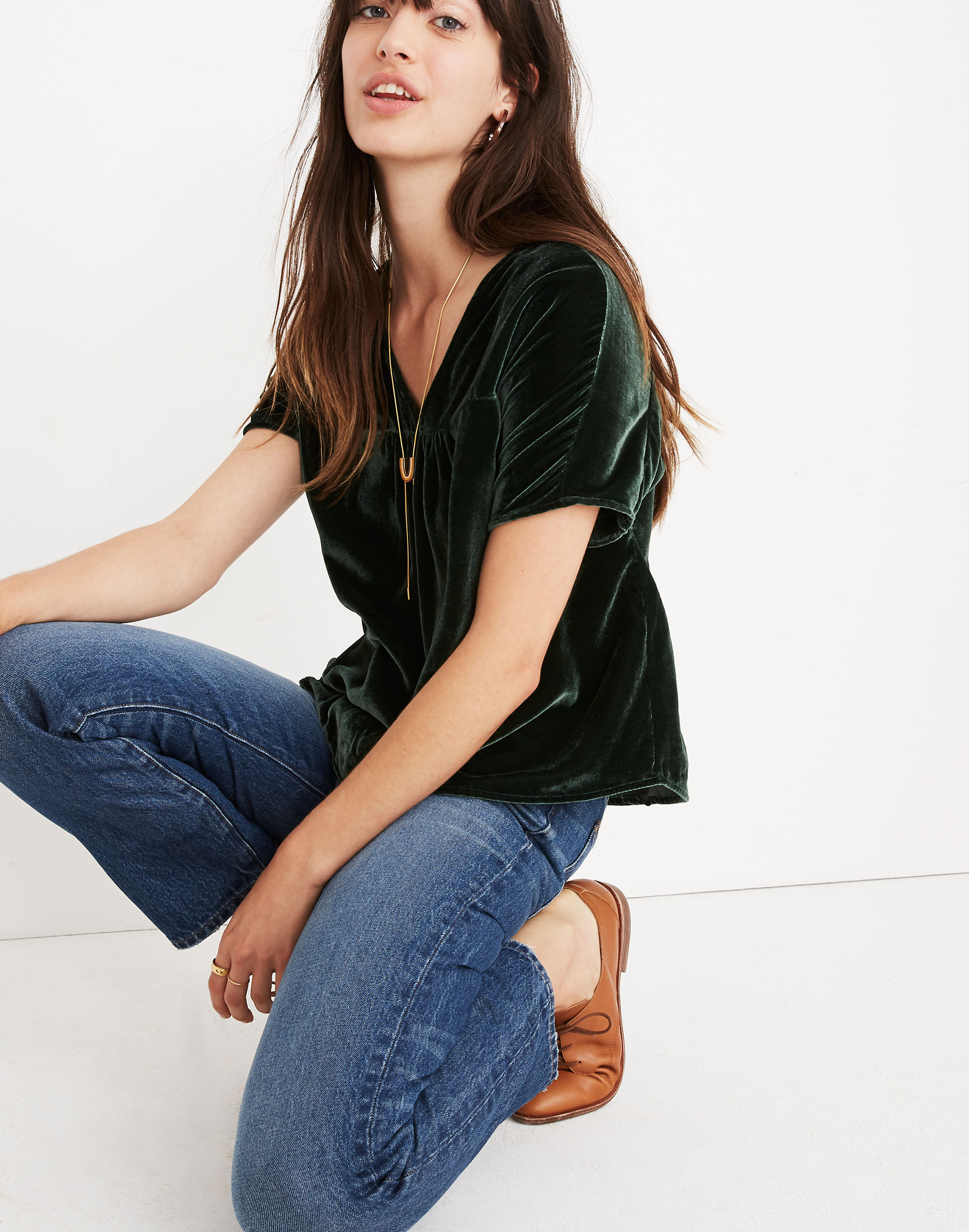 Velvet Rhyme Top | Madewell