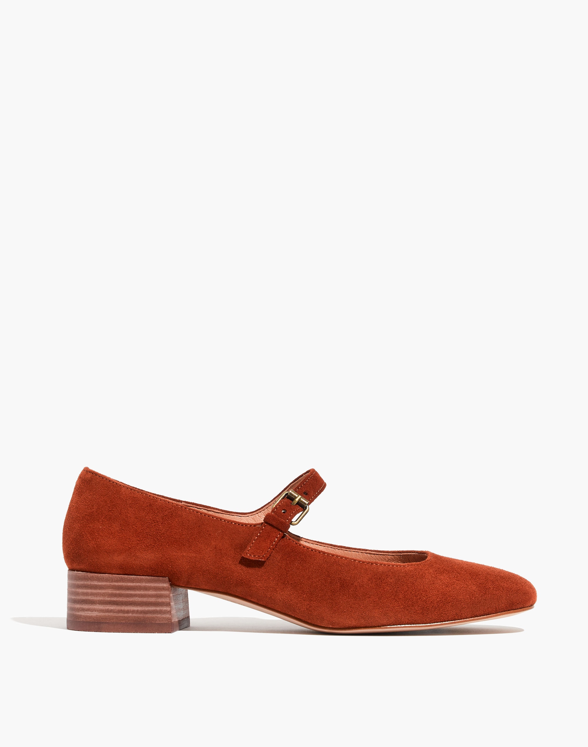 The Delilah Mary Jane in Suede | Madewell