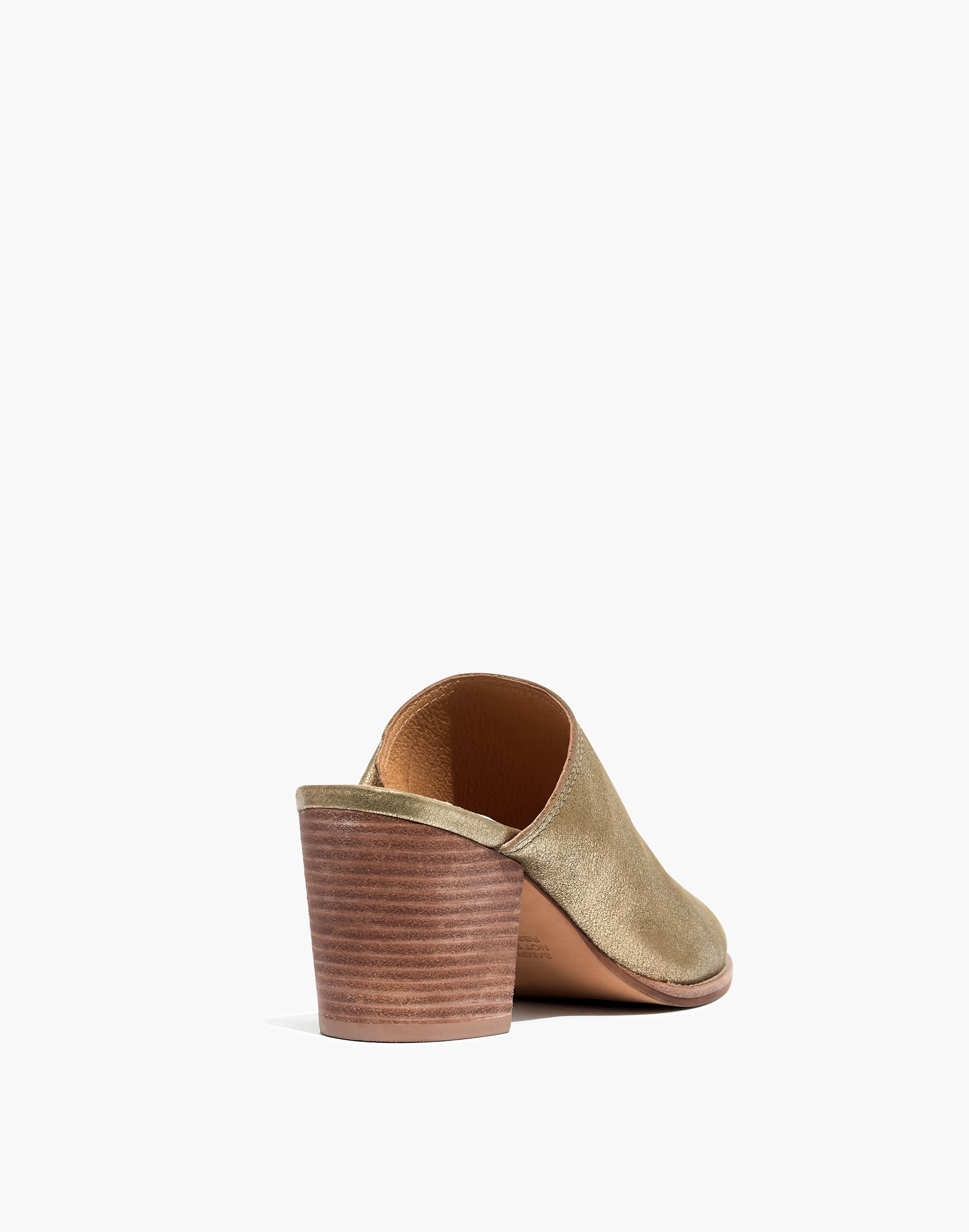 The Harper Mule in Metallic | Madewell