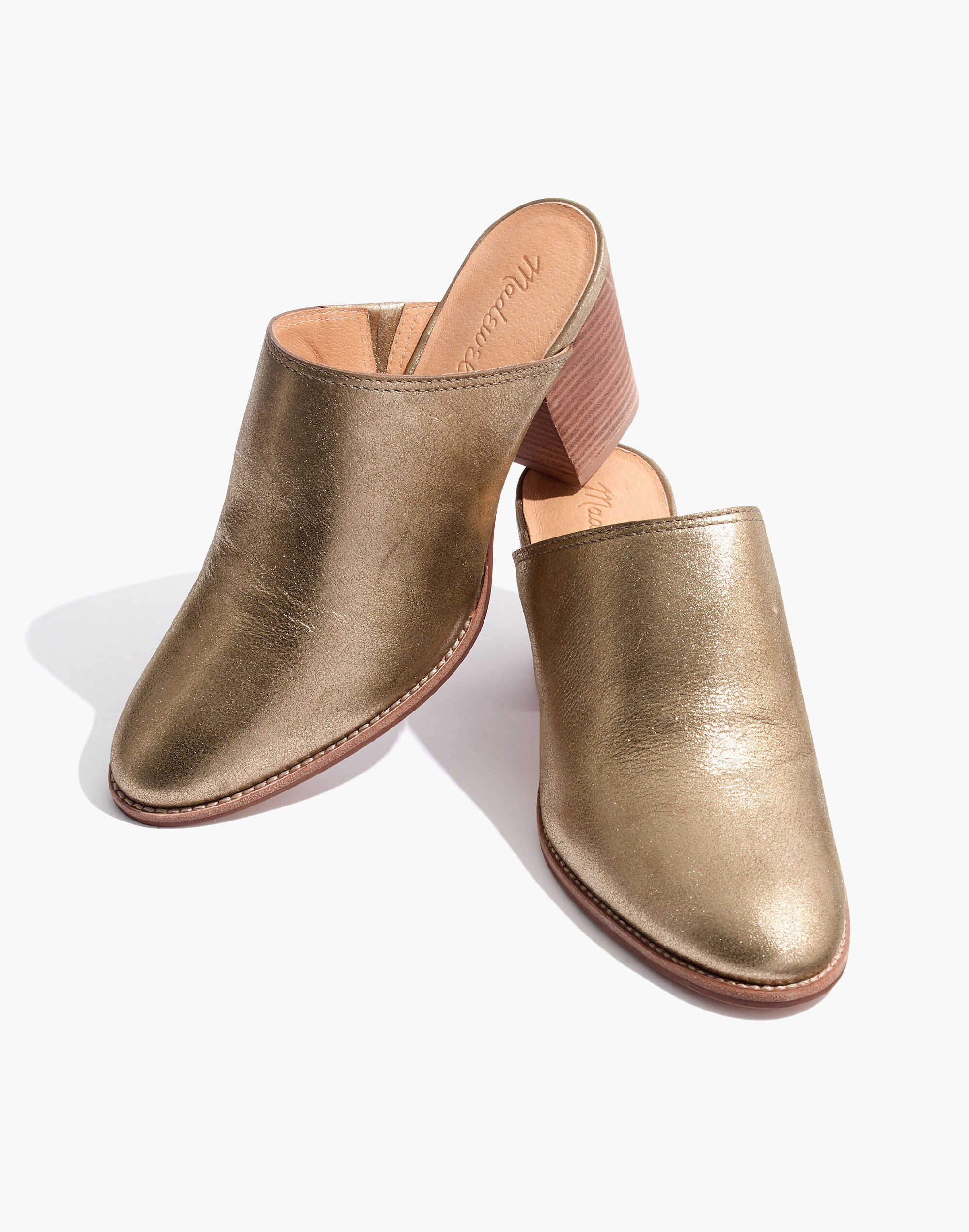 The Harper Mule in Metallic | Madewell