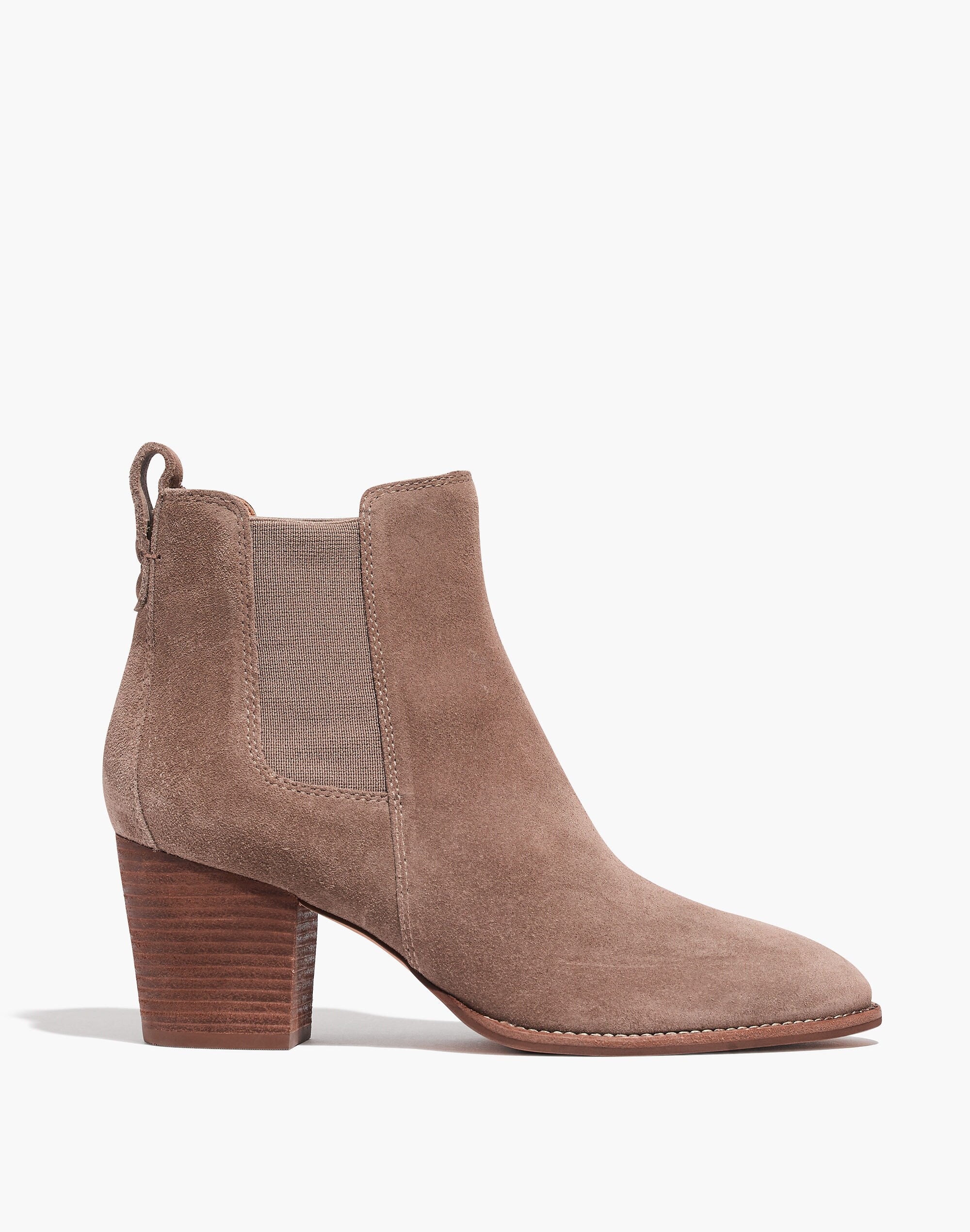 Women s Regan Boot in Suede Madewell