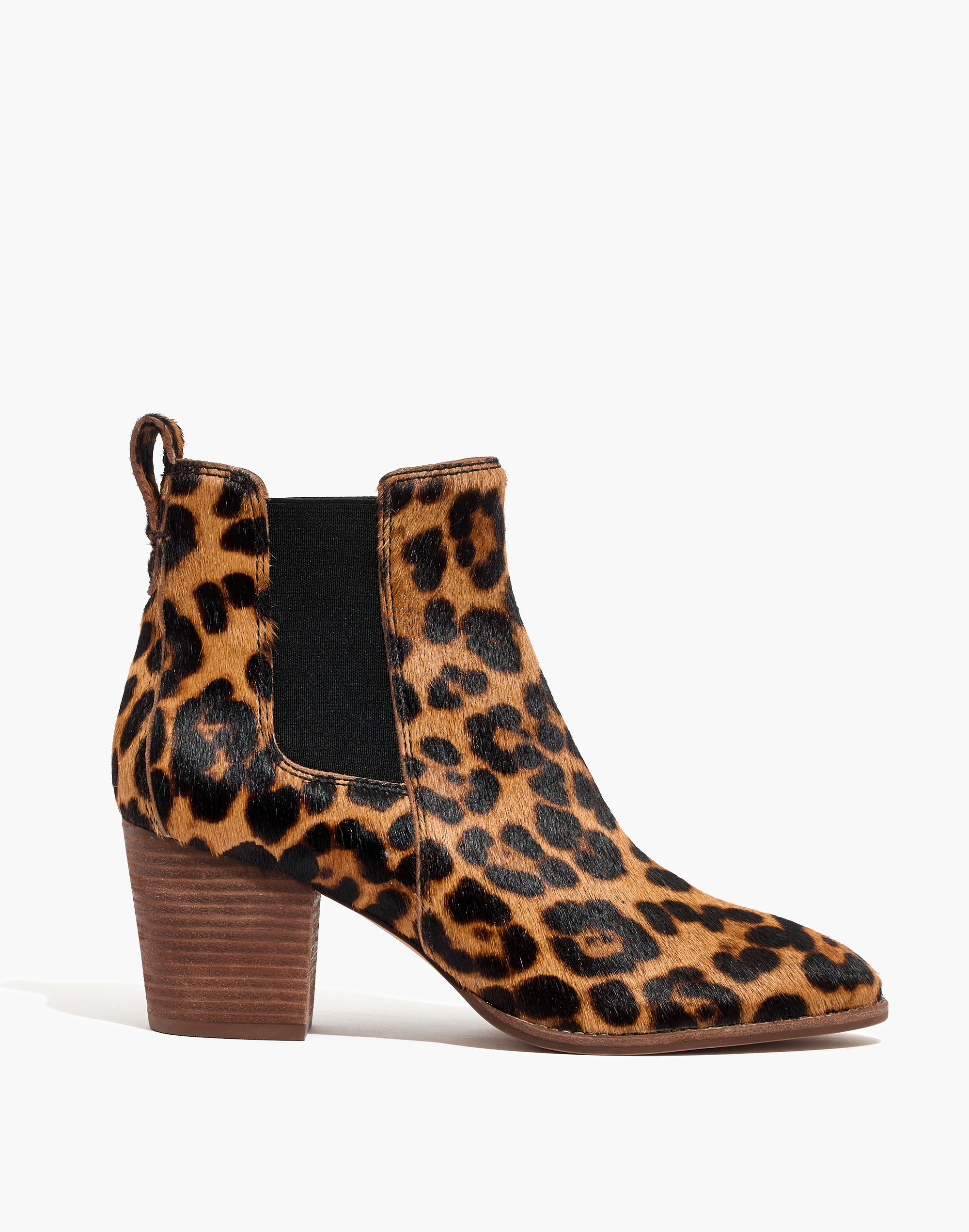 The Regan Boot in Leopard Calf Hair | Madewell