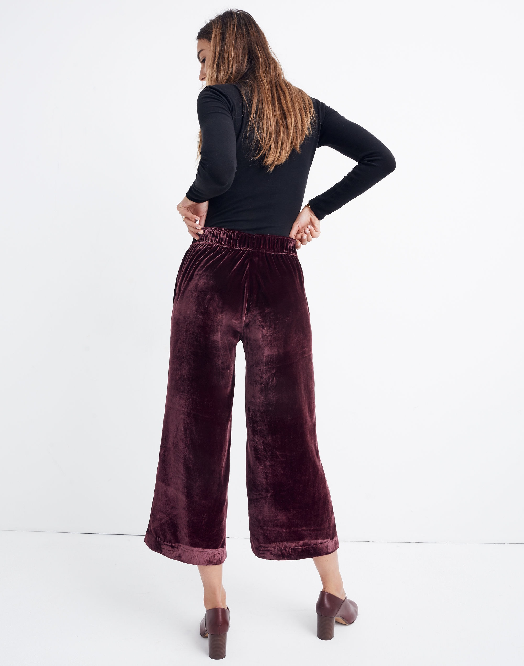 Velvet Huston Pull-On Crop Pants | Madewell