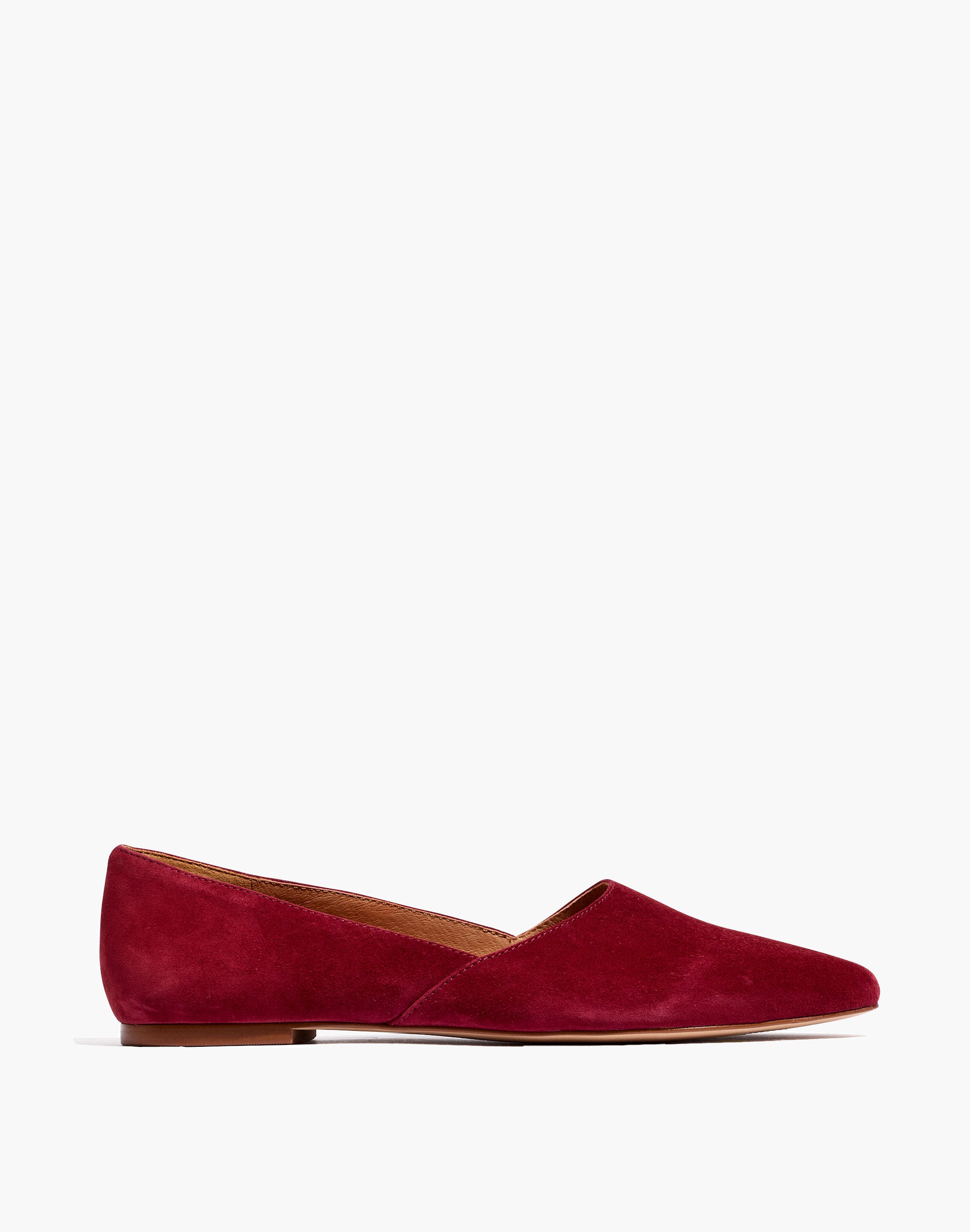 The Lizbeth Flat in Suede | Madewell