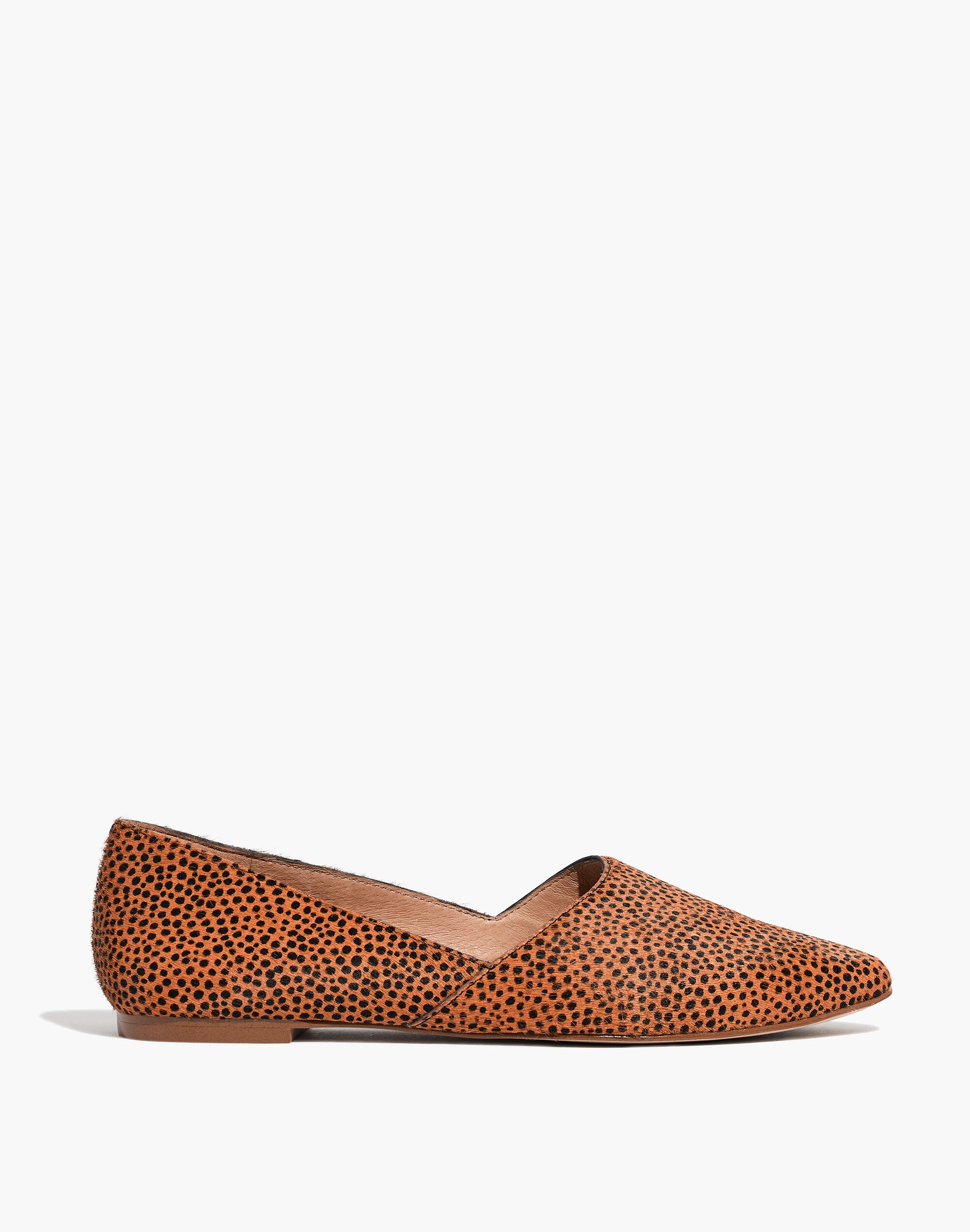 The Lizbeth Flat Dotted Calf Hair | Madewell