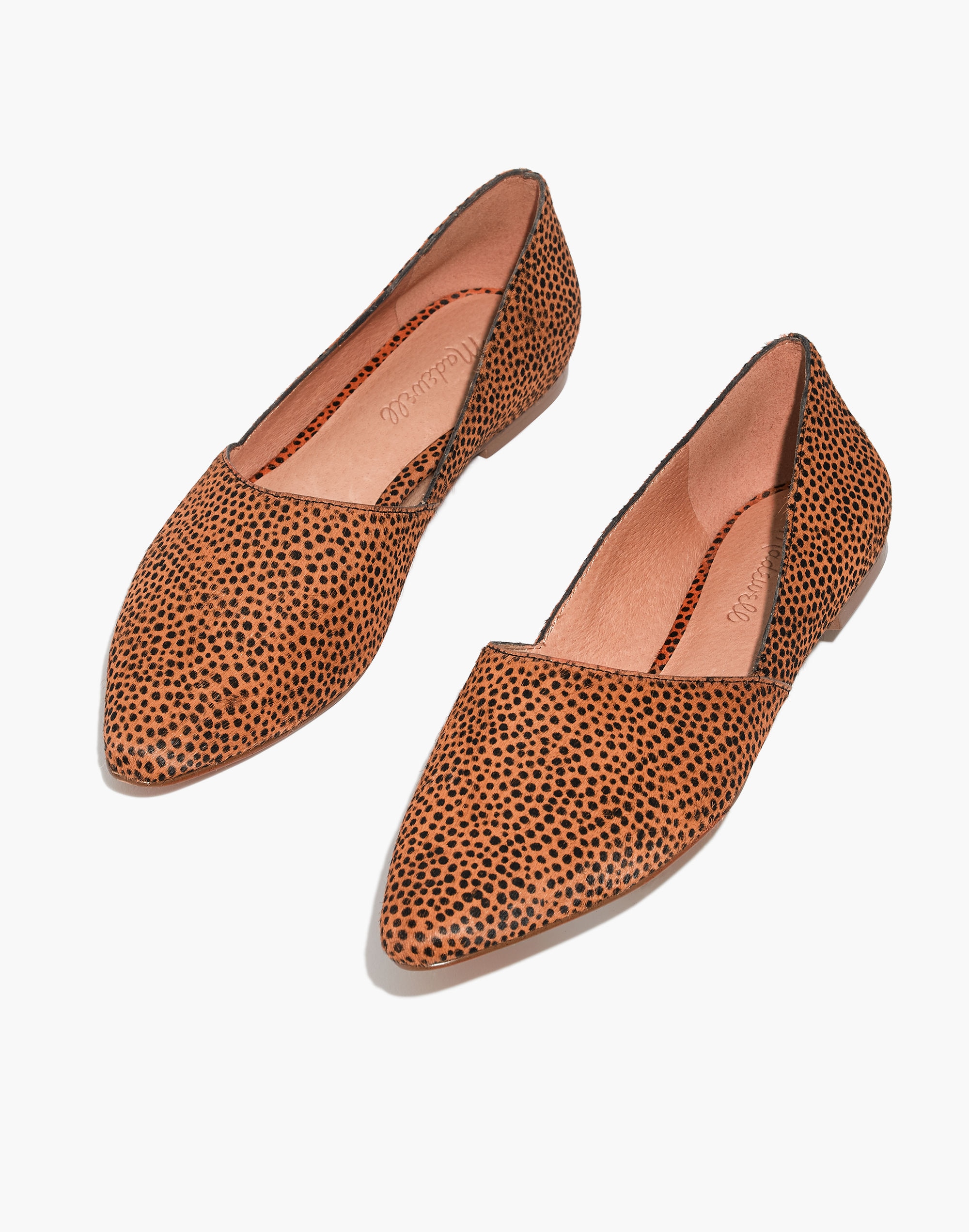 The Lizbeth Flat Dotted Calf Hair | Madewell