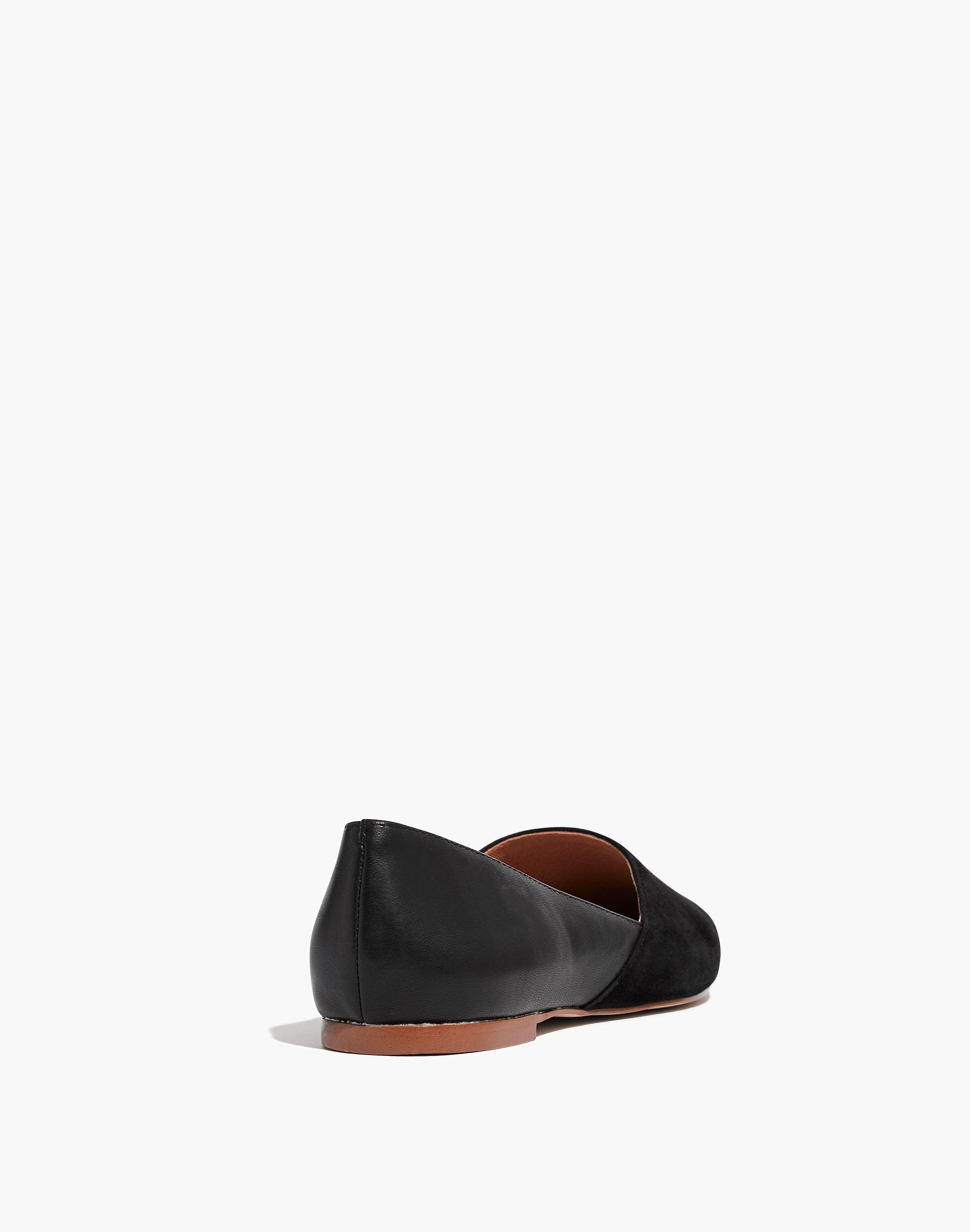 The Lizbeth Flat Leather and Suede | Madewell