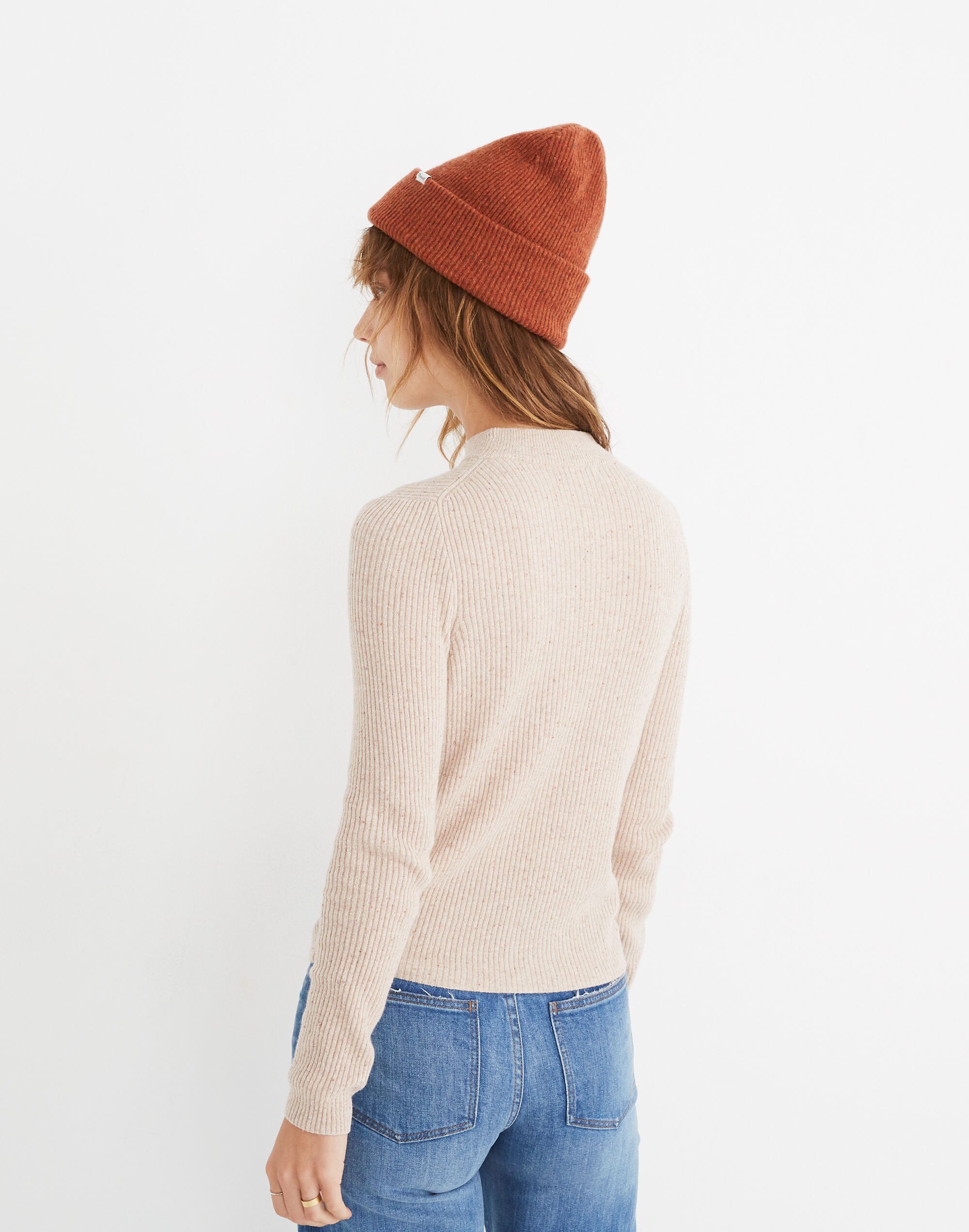 Mockneck Pullover Sweater | Madewell