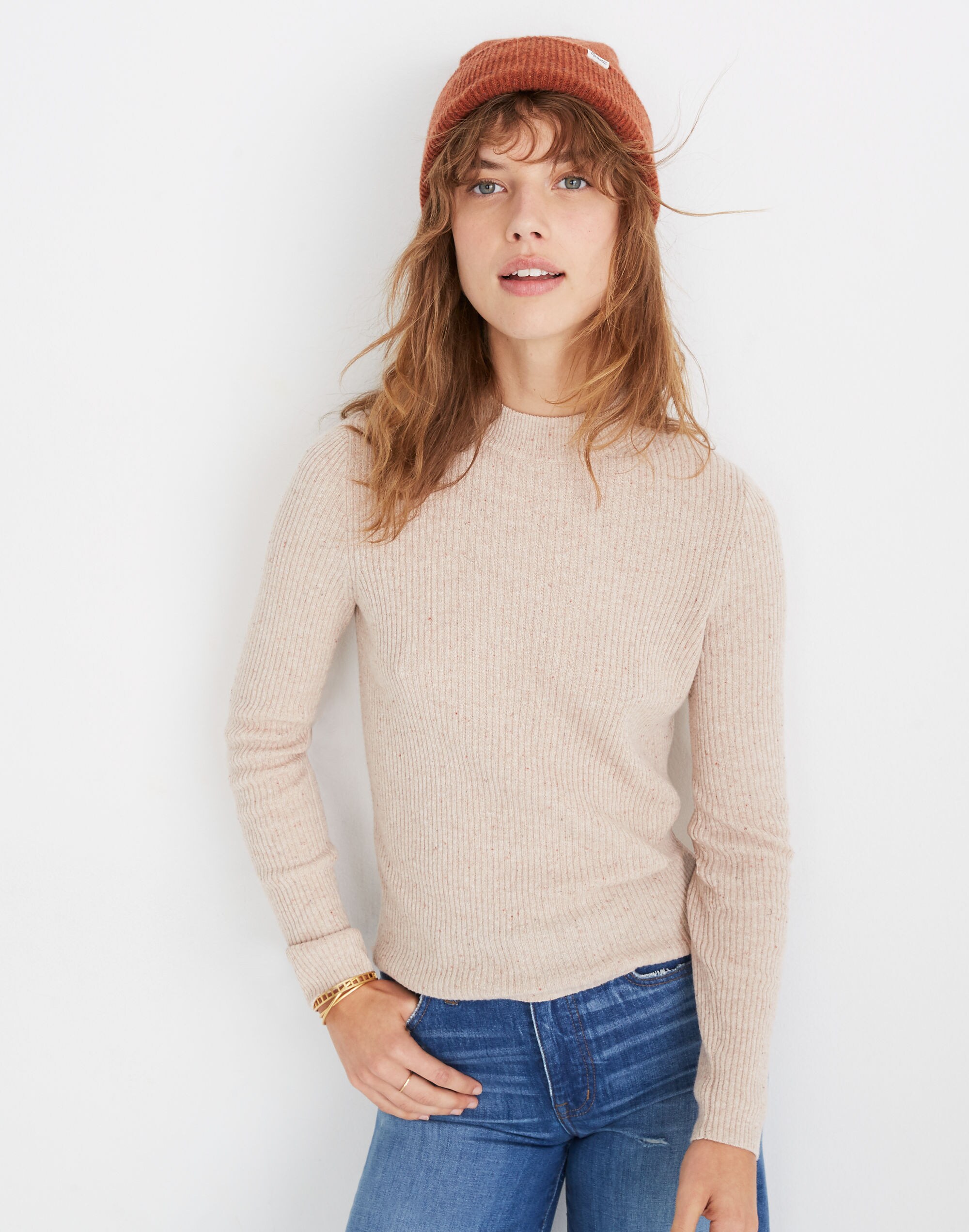 Mockneck Pullover Sweater | Madewell